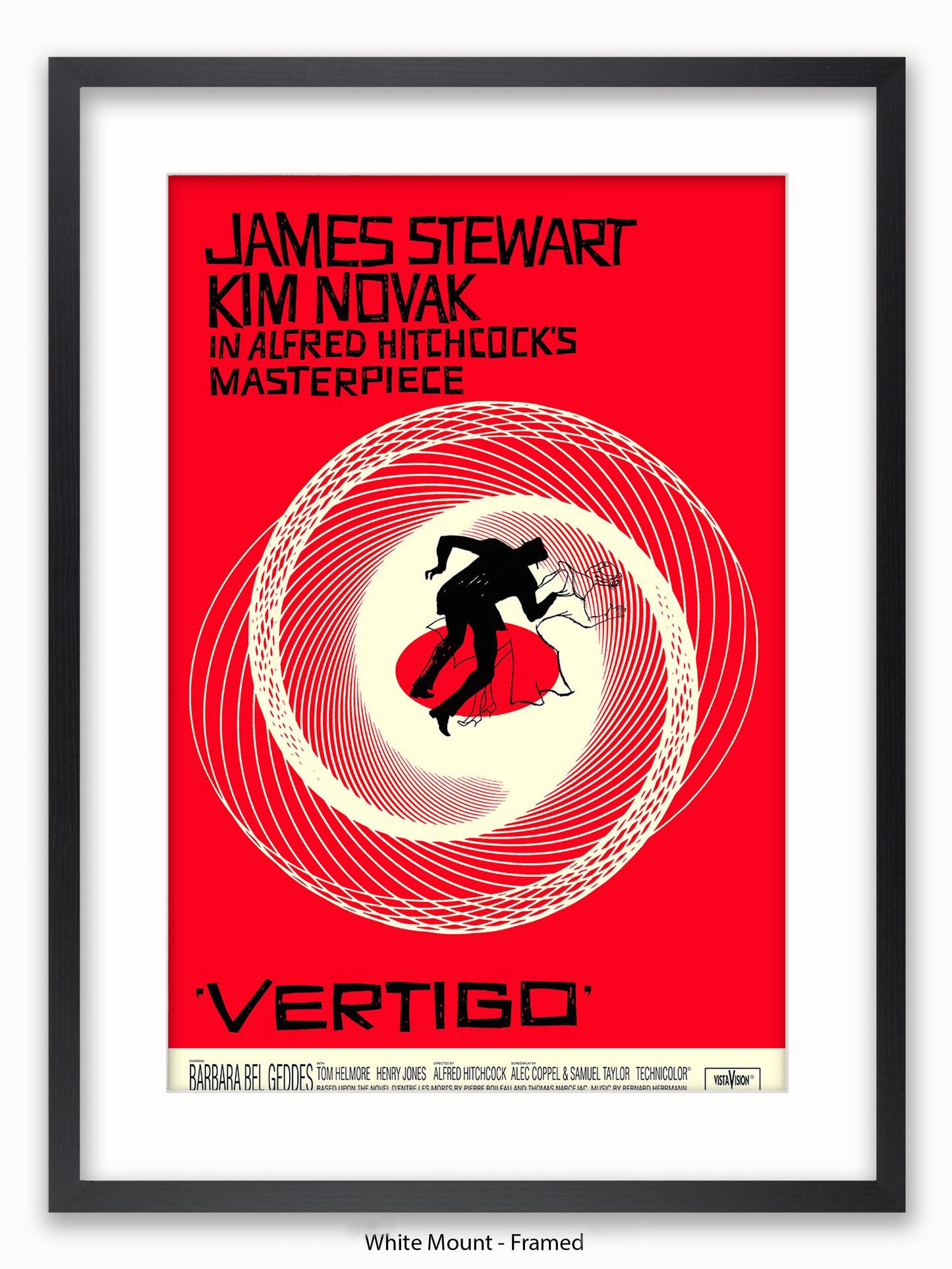 Vertigo Alfred Hitchock Poster