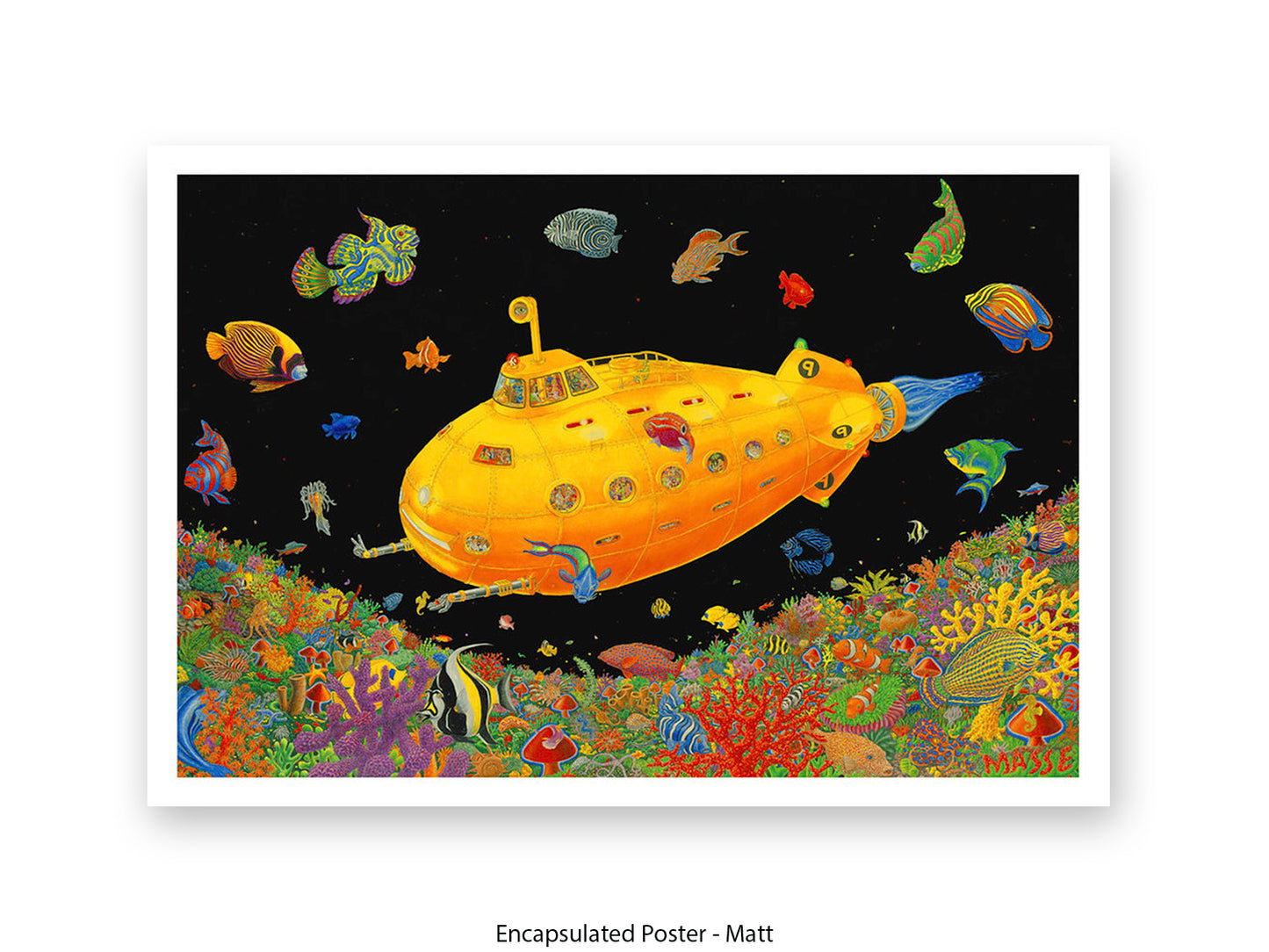 Yellow Submarine - Tom Masse - Poster