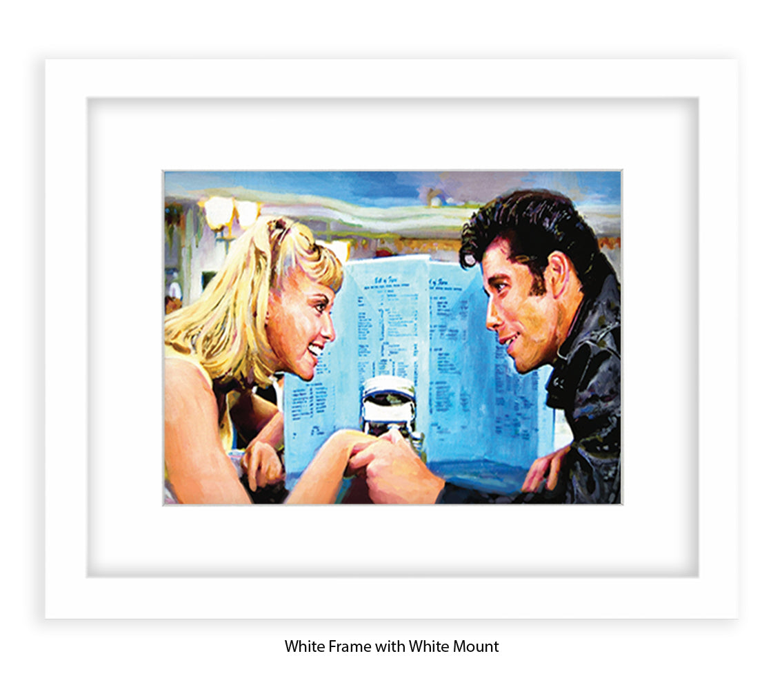 Grease - Diner - Michael Kozlov Art Print