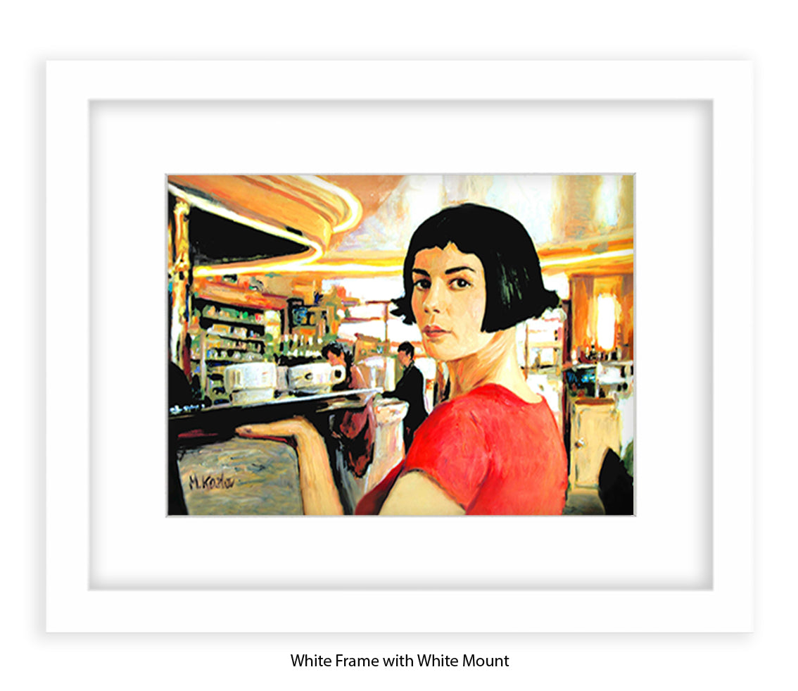 Amelie- Michael Kozlov Art Print