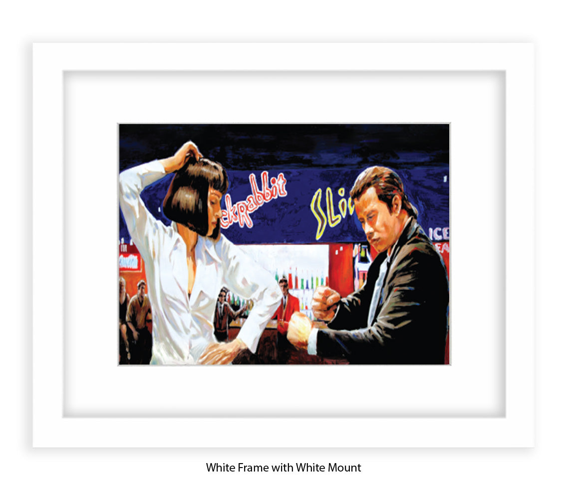 Pulp Fiction - Twist Contest - Michael Kozlov Art Print