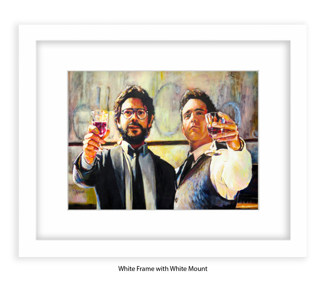 Money Hiest - Michael Kozlov Art Print