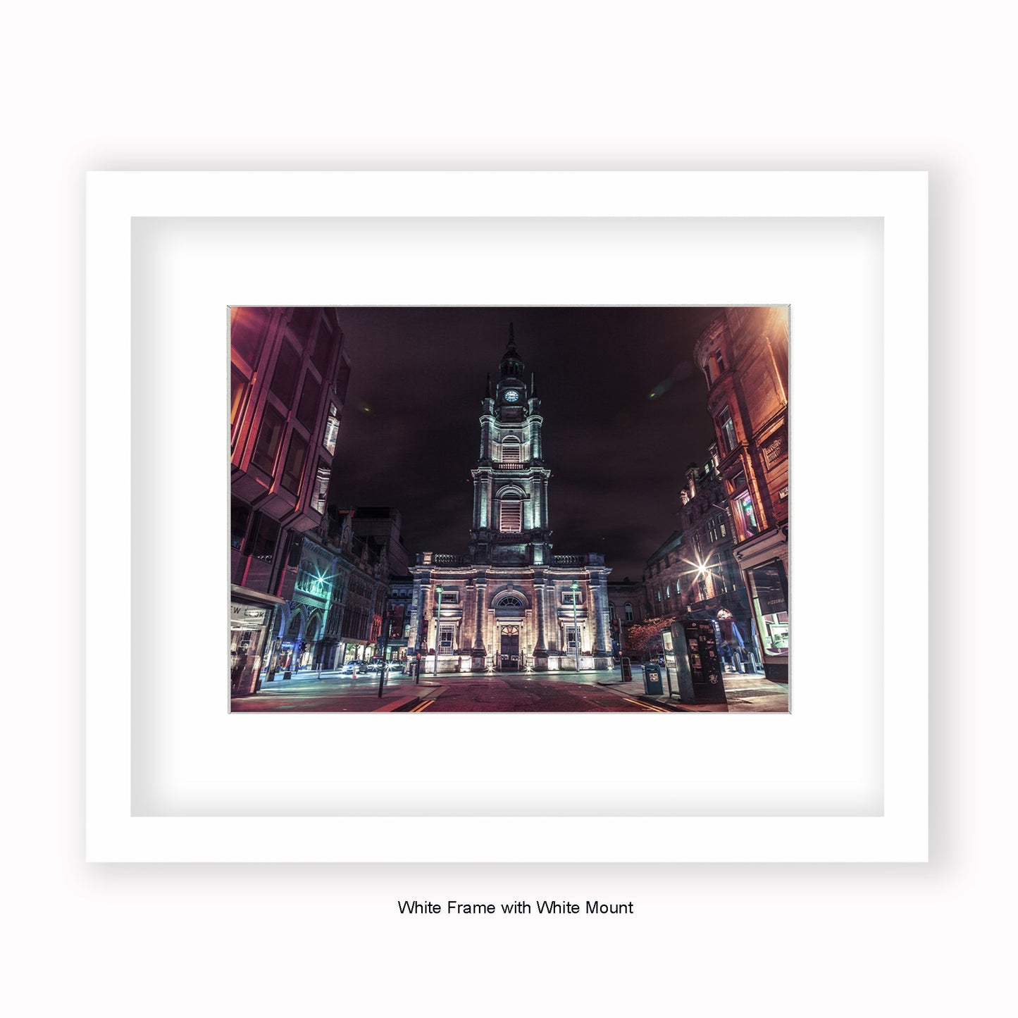 Glasgow St George's Tron - Colour - Mounted & Framed Art Print