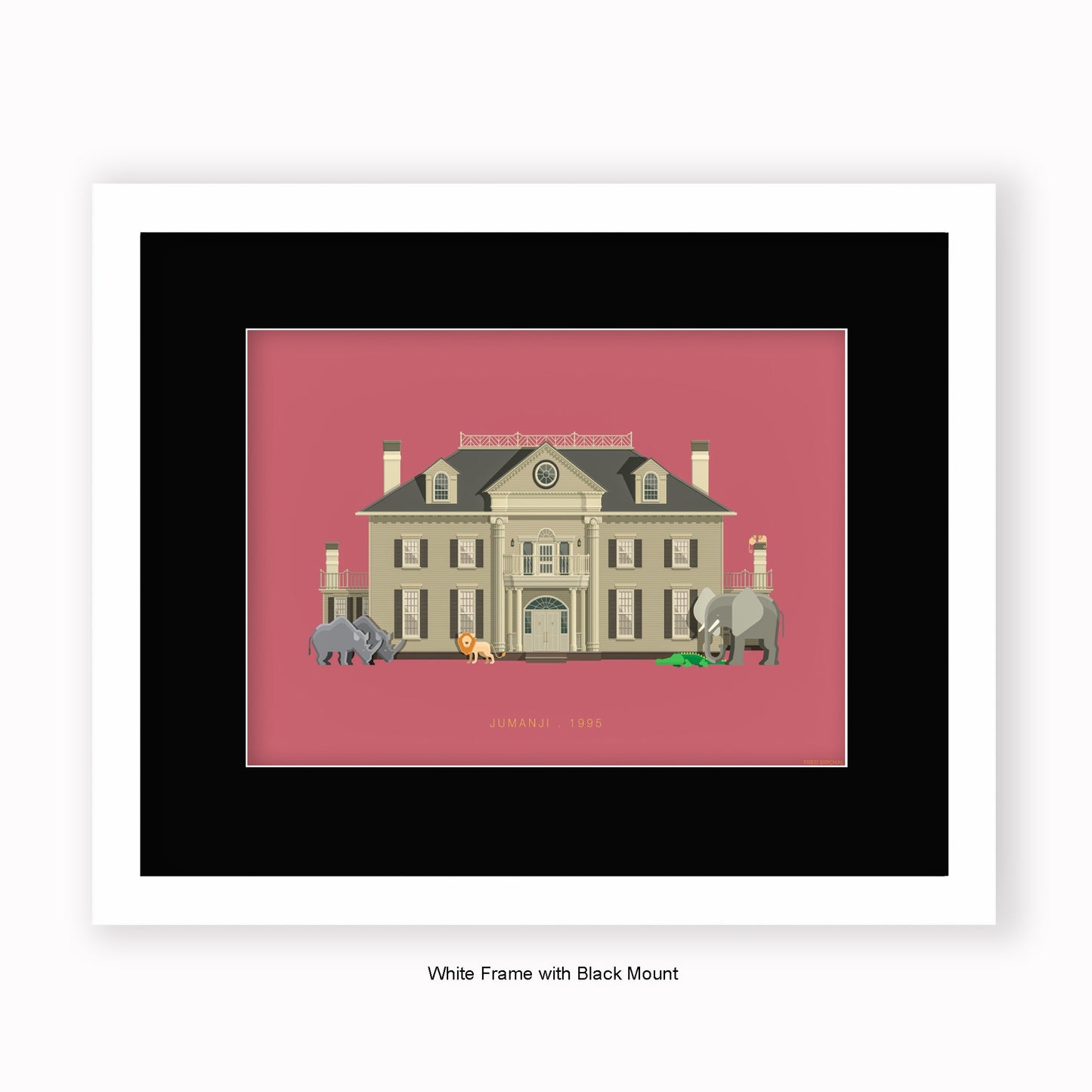 Jumanji - Mounted & Framed Art print