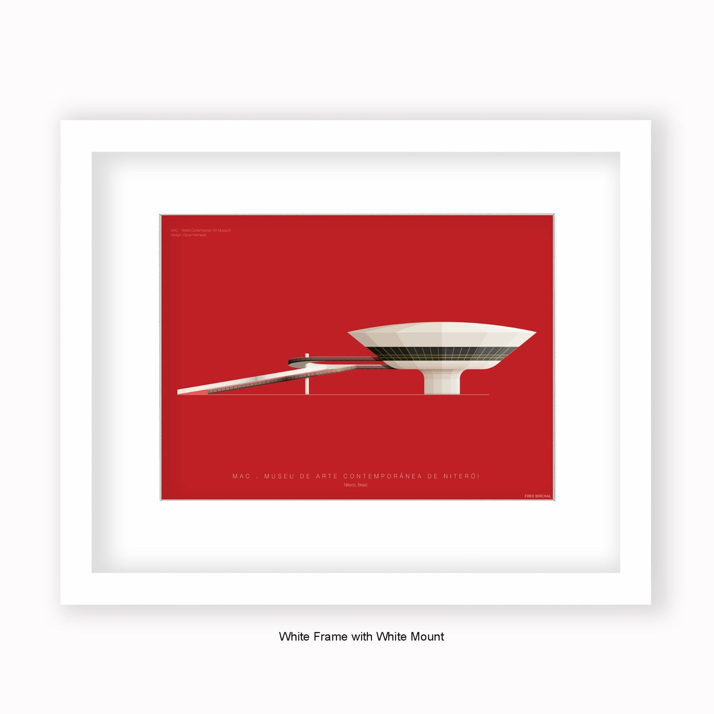 Museum De Art Contemporary - Brasil - Mounted & Framed Art print