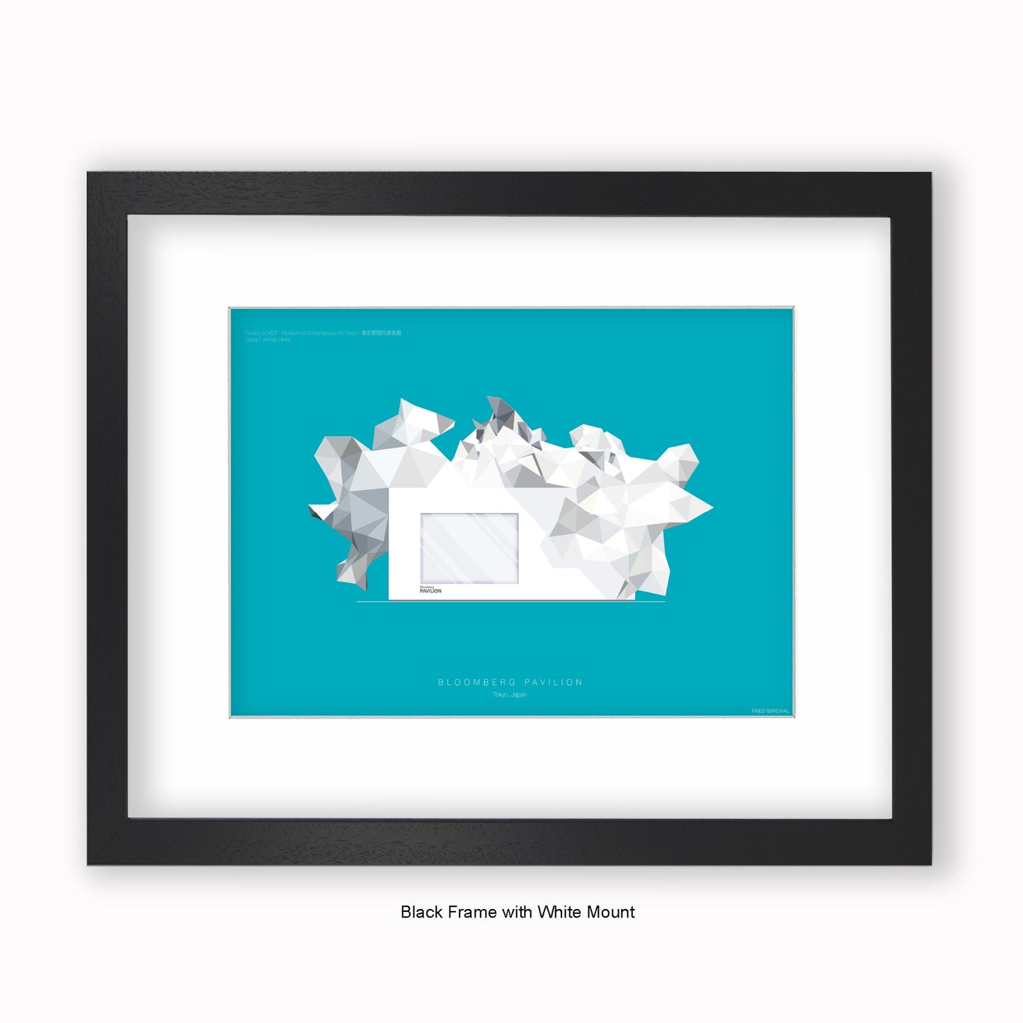 Bloomsburg Pavillion - Tokyo - Mounted & Framed Art print