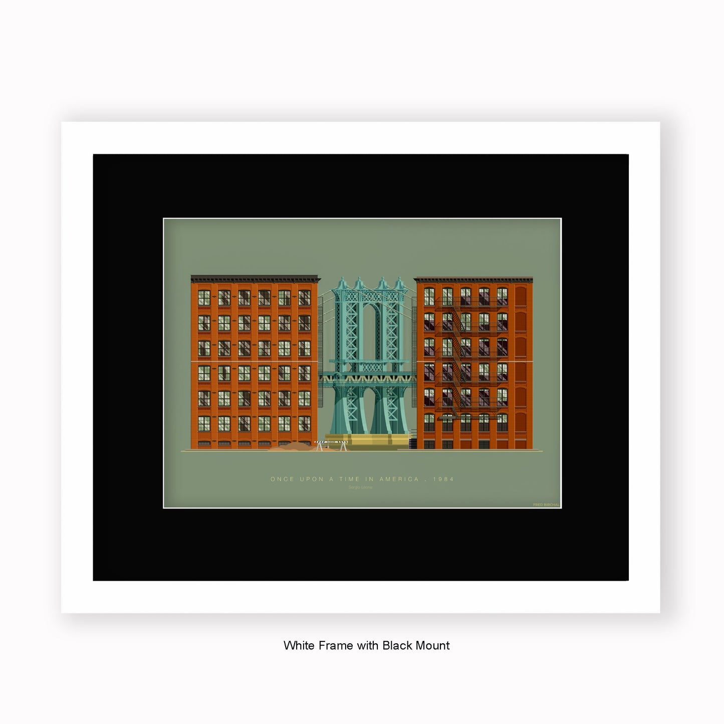 Once Upon A Time In America - Mounted & Framed Art print