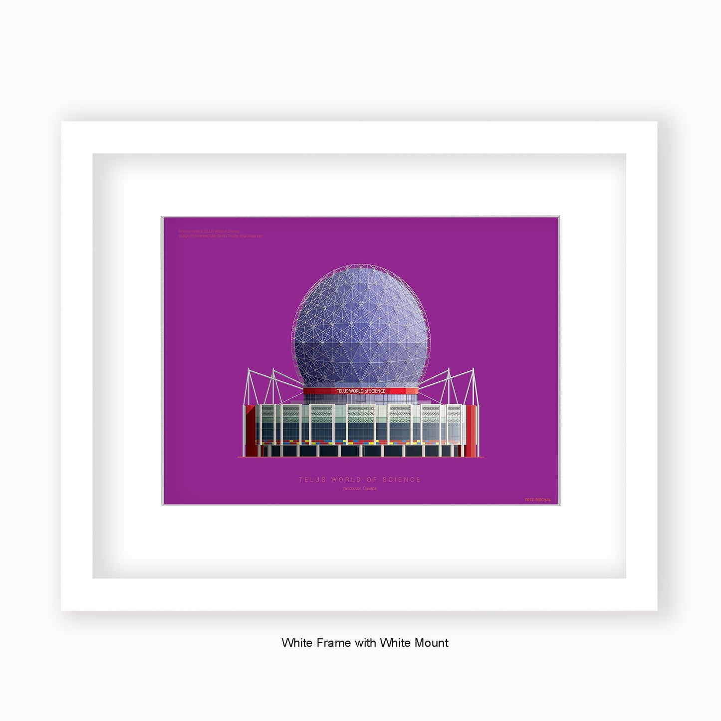 Science World at TELUS World of Science - Vancouver - Mounted & Framed Art print