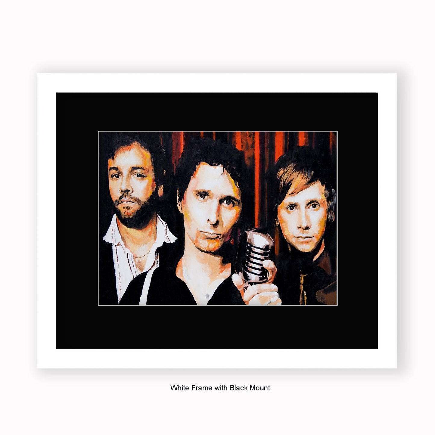 Muse - Mounted & Framed Art Print