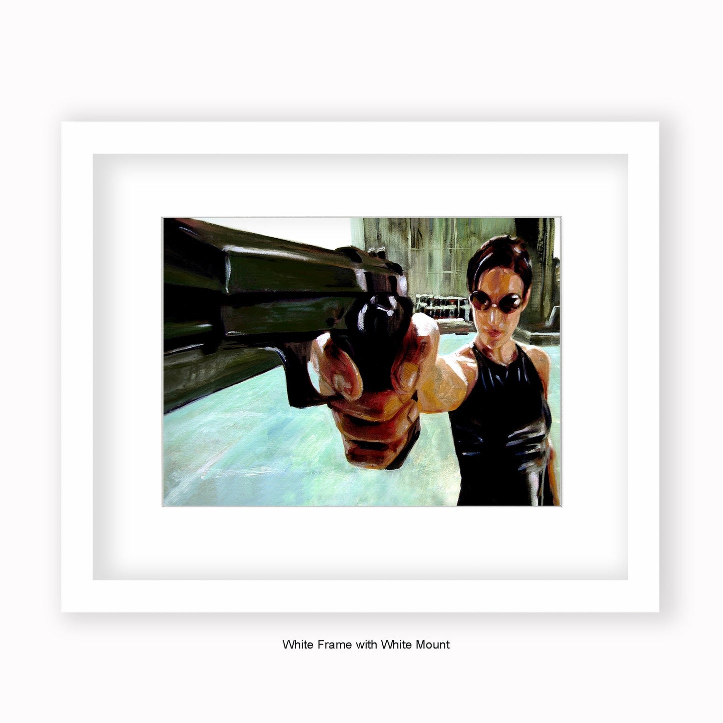 Matrix - Trinity - Mounted & Framed Art Print
