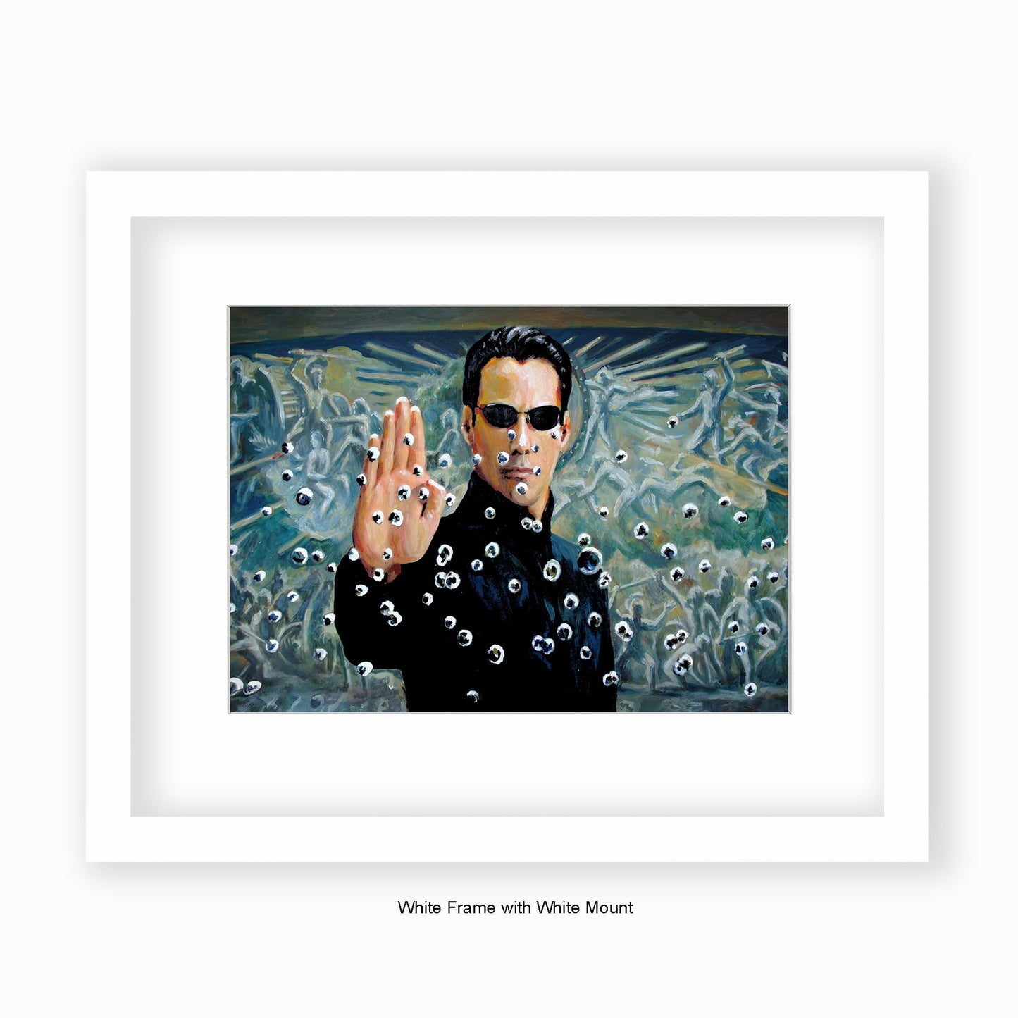 Matrix - Neo - Mounted & Framed Art Print