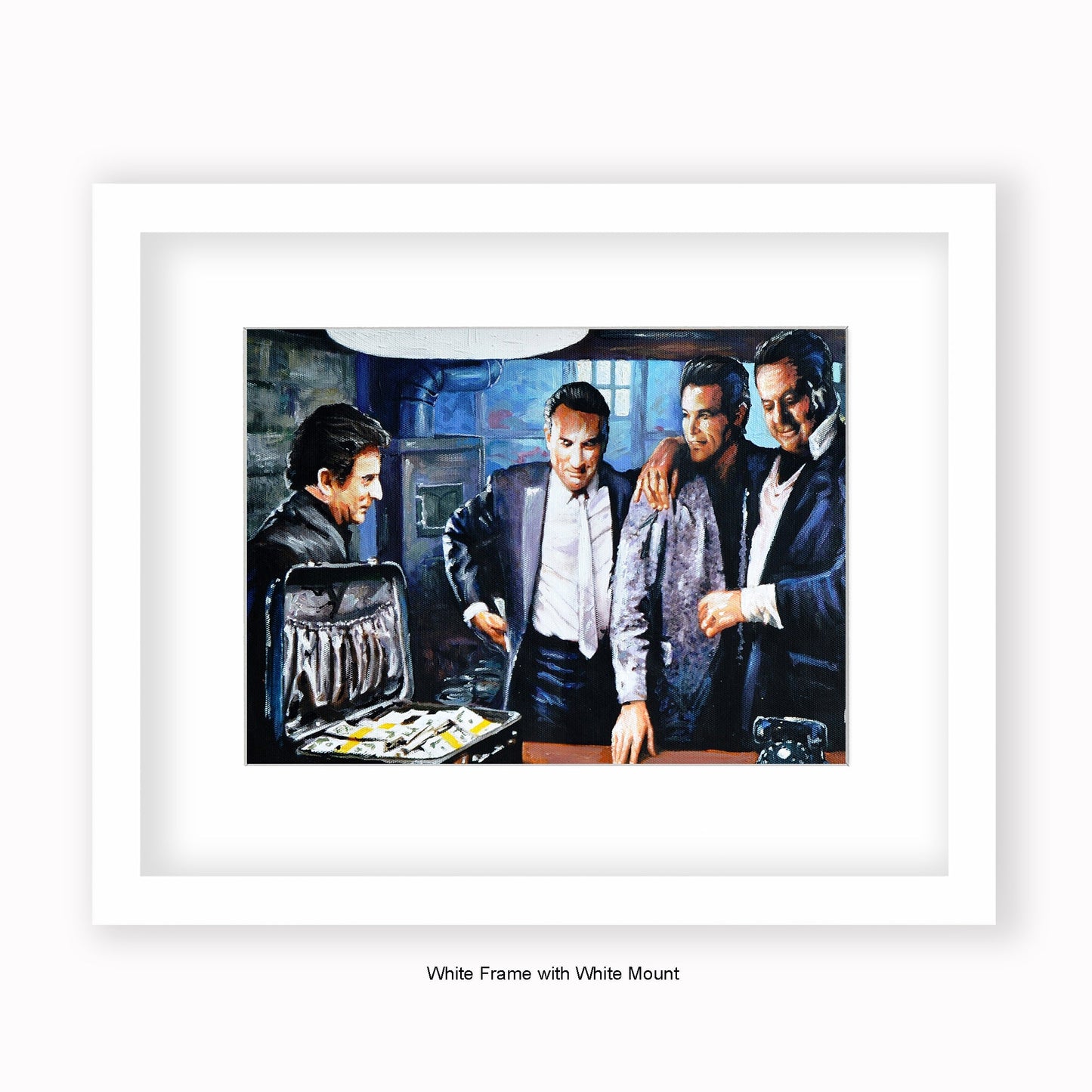 Goodfellas - Suitcase - Mounted & Framed Art Print