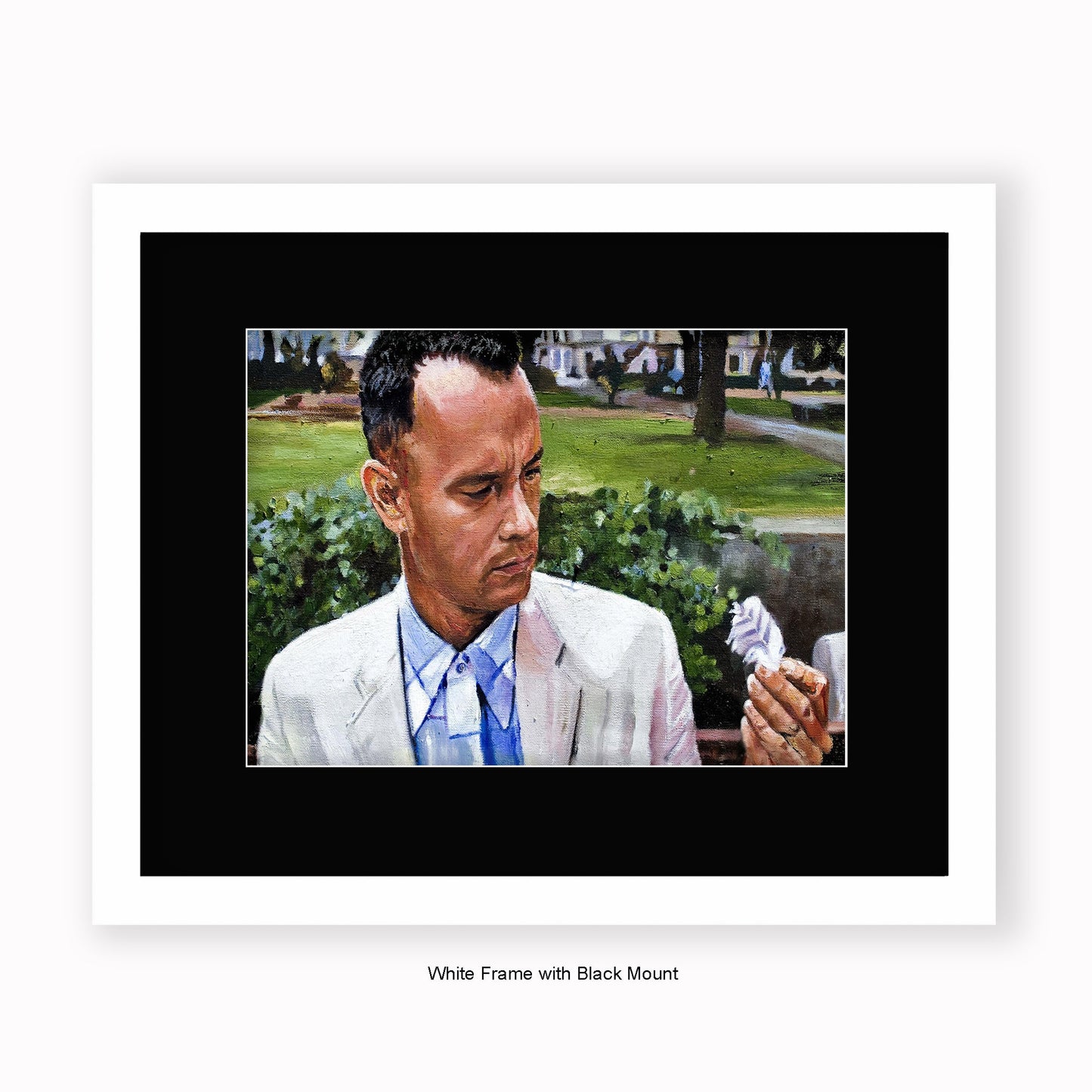 Forrest Gump - Bench - Mounted & Framed Art Print