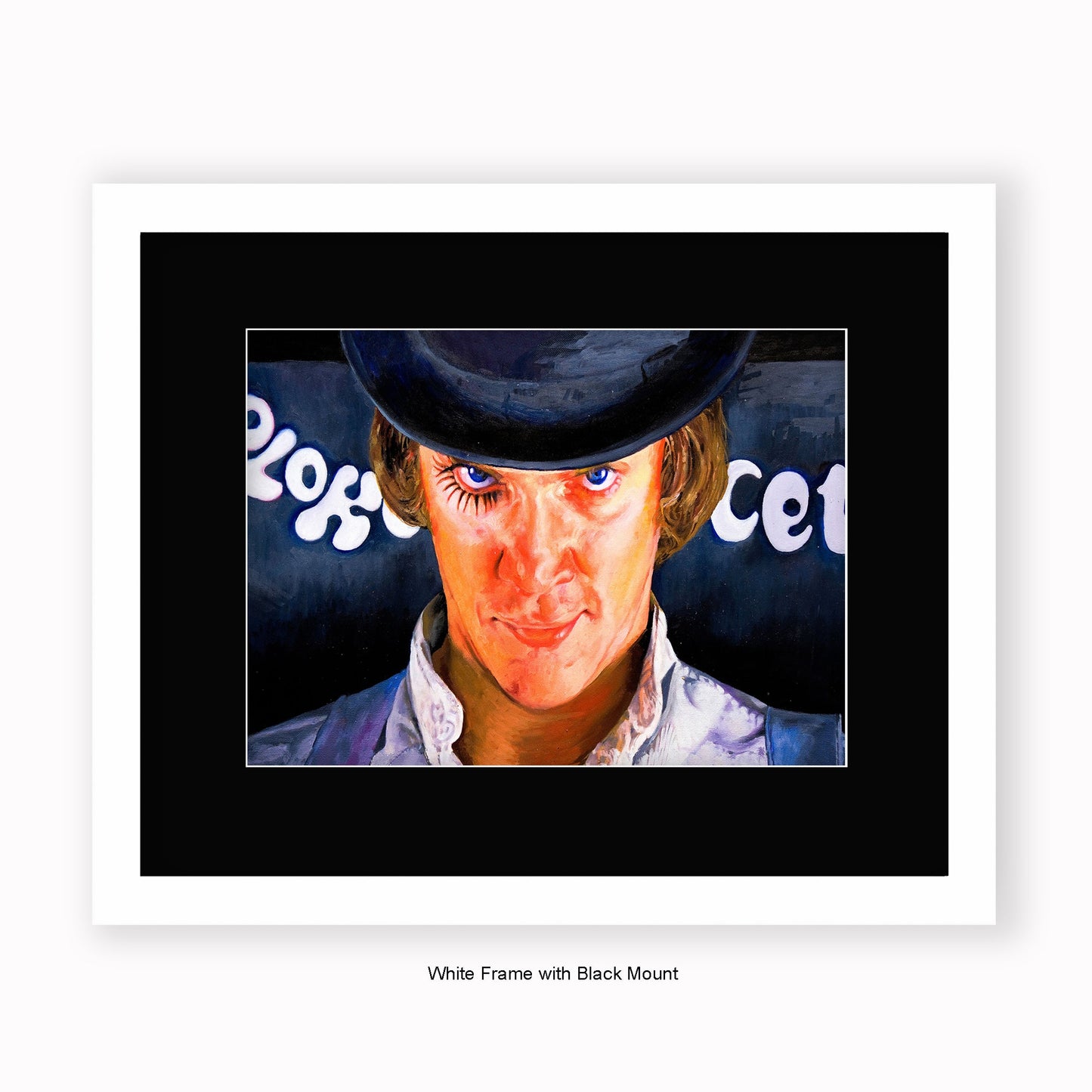 Clockwork orange - Alex - Mounted & Framed Art Print