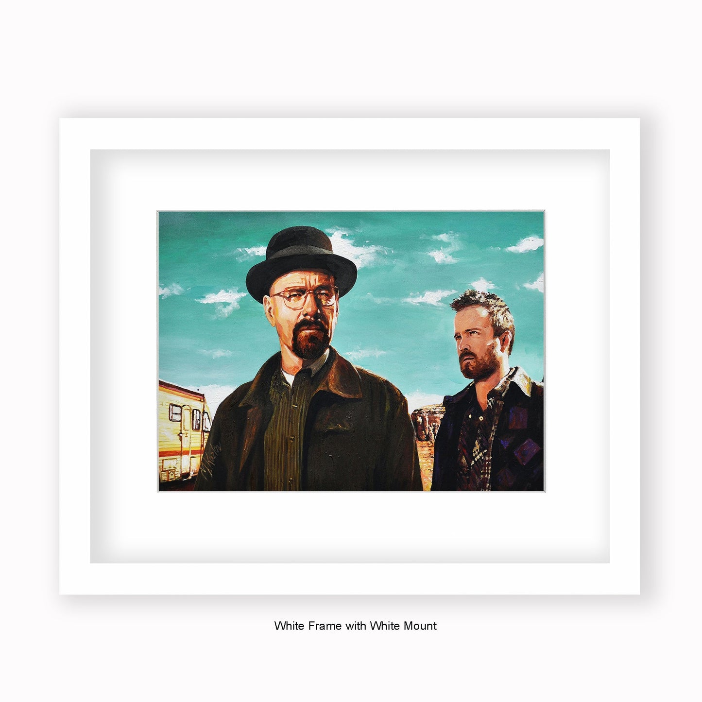 Breaking Bad - Mounted & Framed Art Print