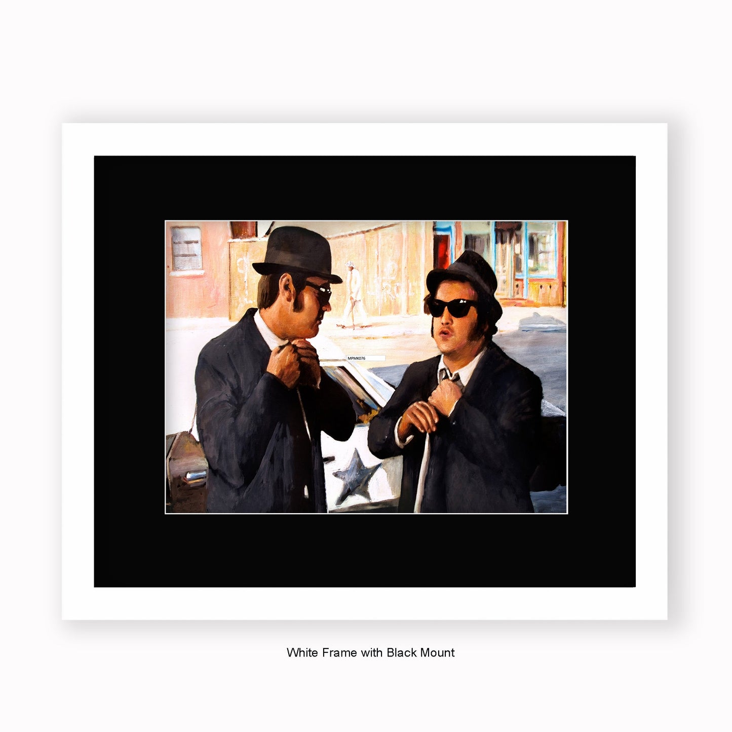 Blues Brothers - Mounted & Framed Art Print