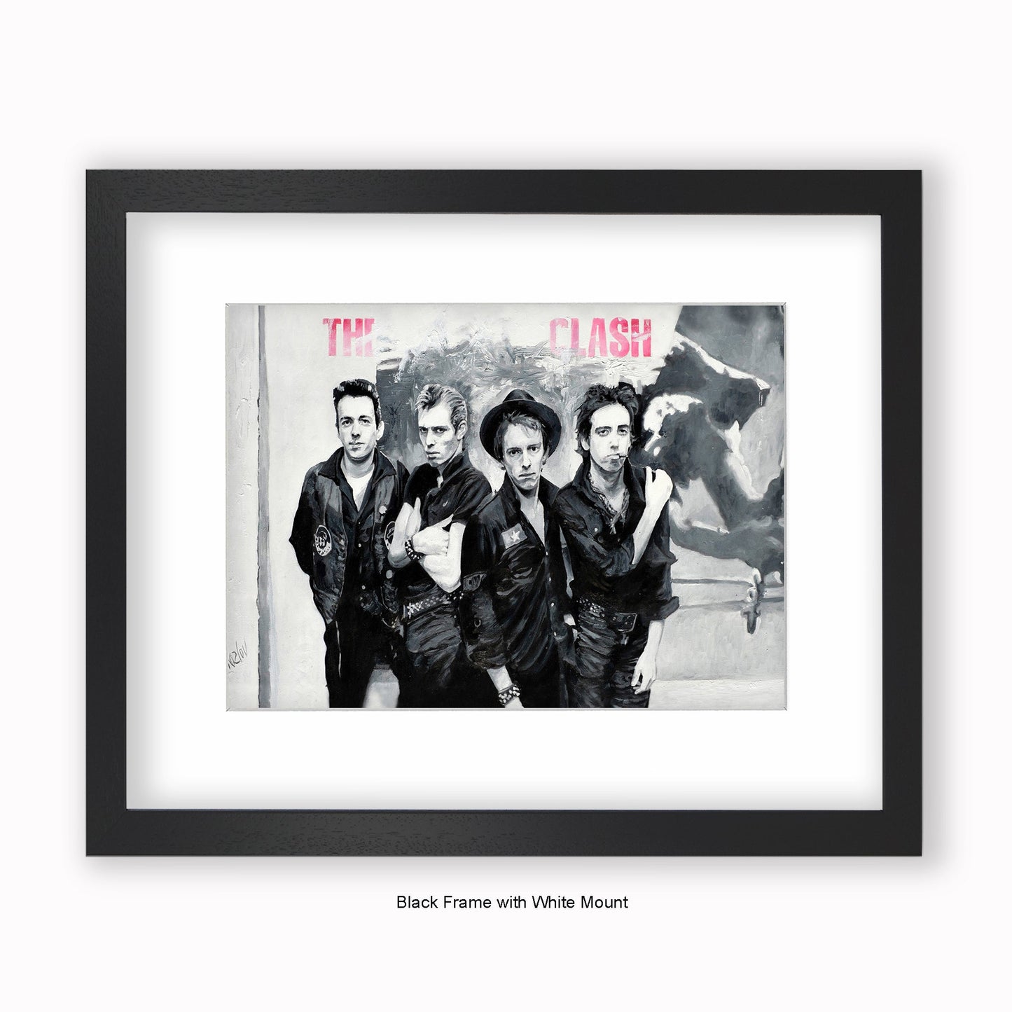 The Clash - Mounted & Framed Art Print