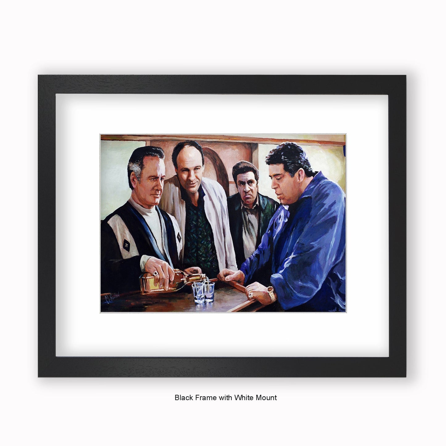 Sopranos - Mounted & Framed Art Print