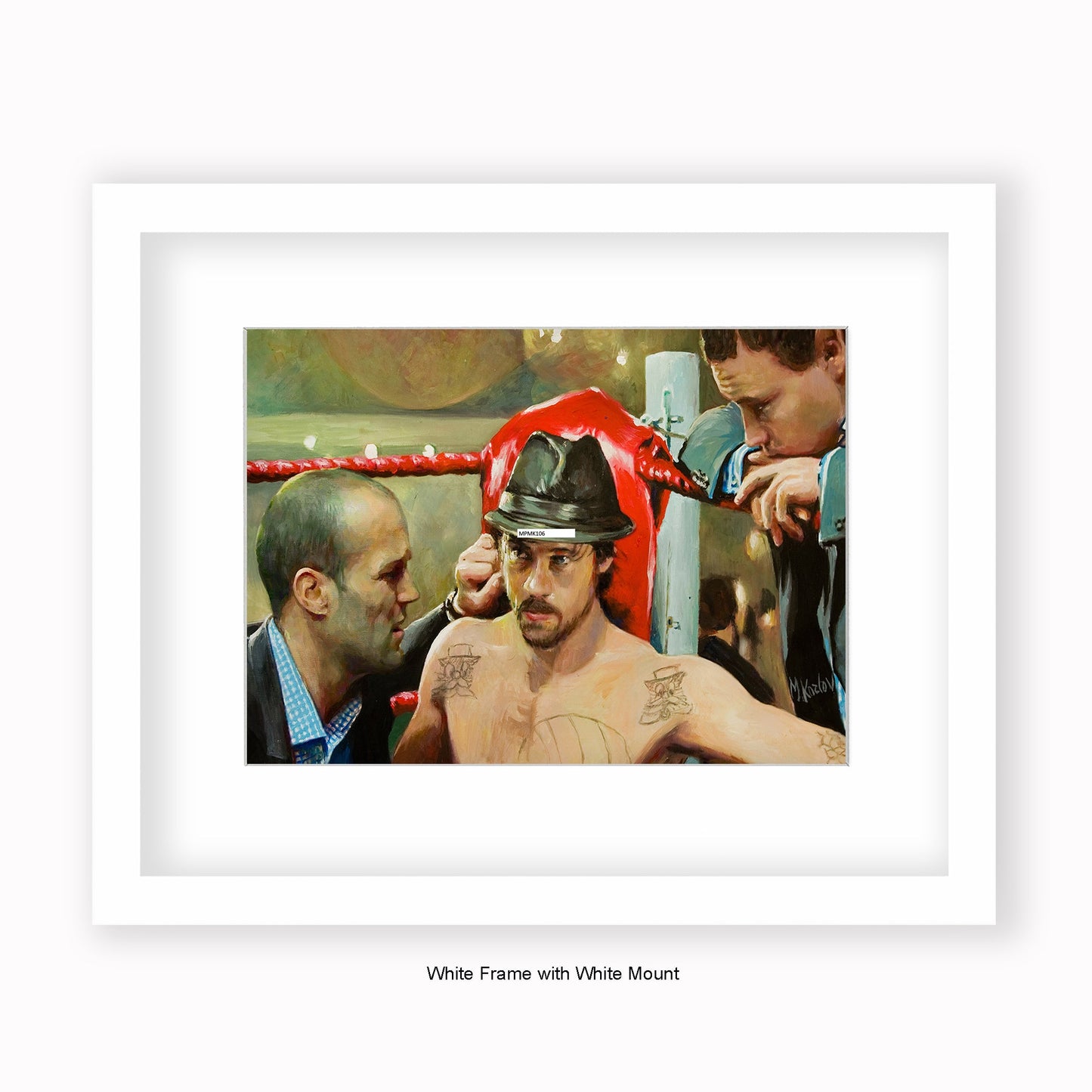 Snatch - Ring - Mounted & Framed Art Print