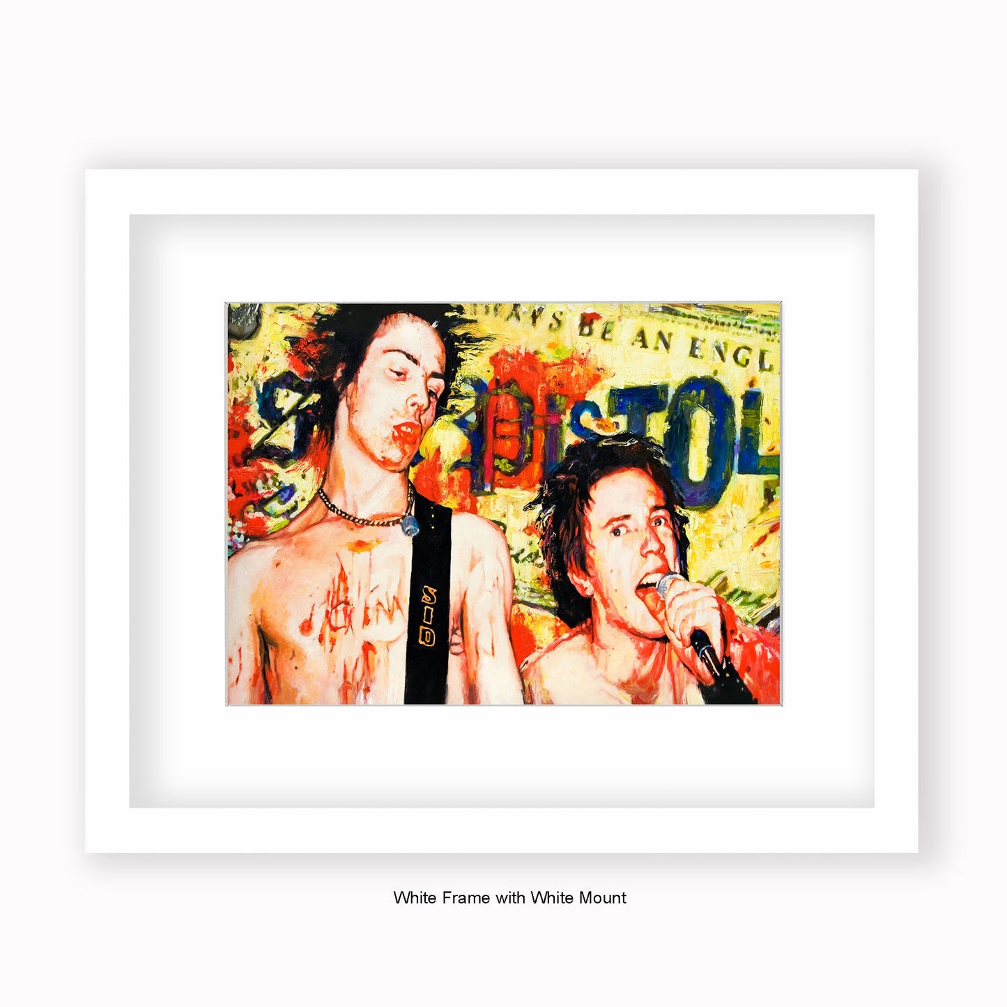 Sex Pistols - Mounted & Framed Art Print