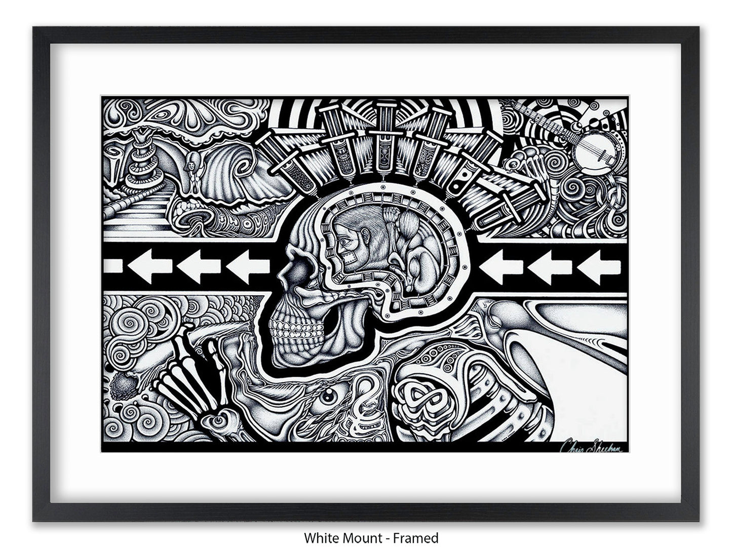 The Conscious Existence by artist Chris Sheehan - Poster