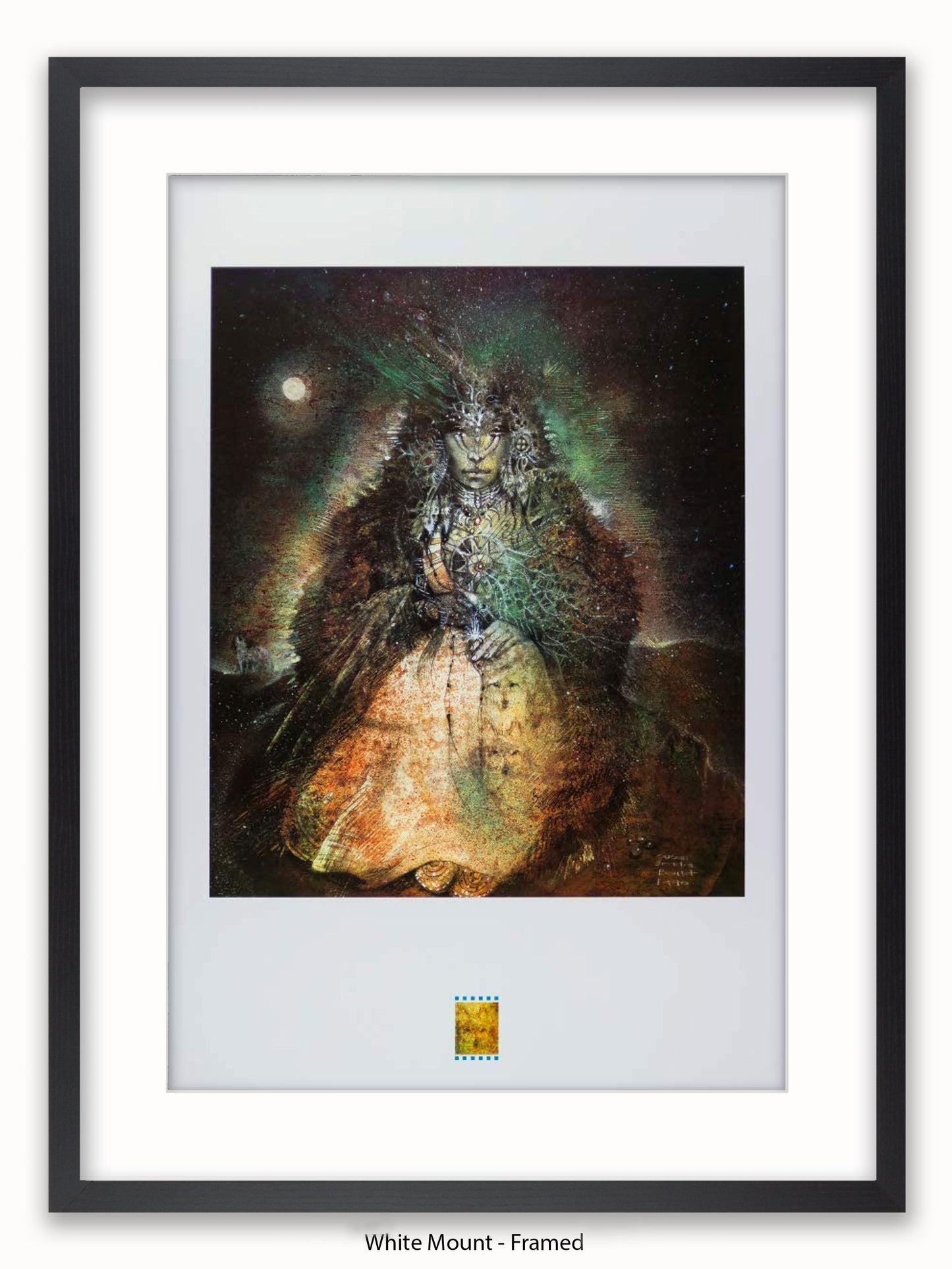 Susan Seddon Boulet Healer 1990 Buffalo Poster