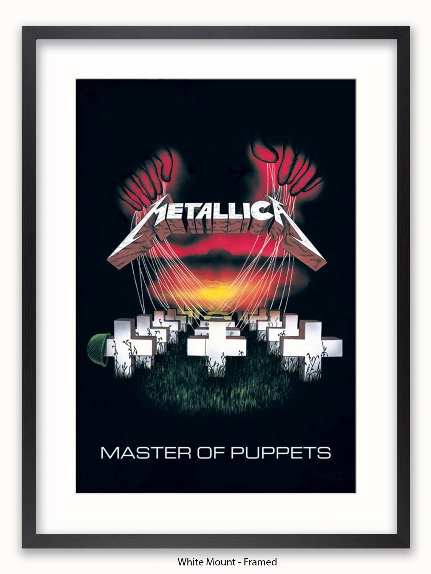 Metallica Master Of Puppets Poster