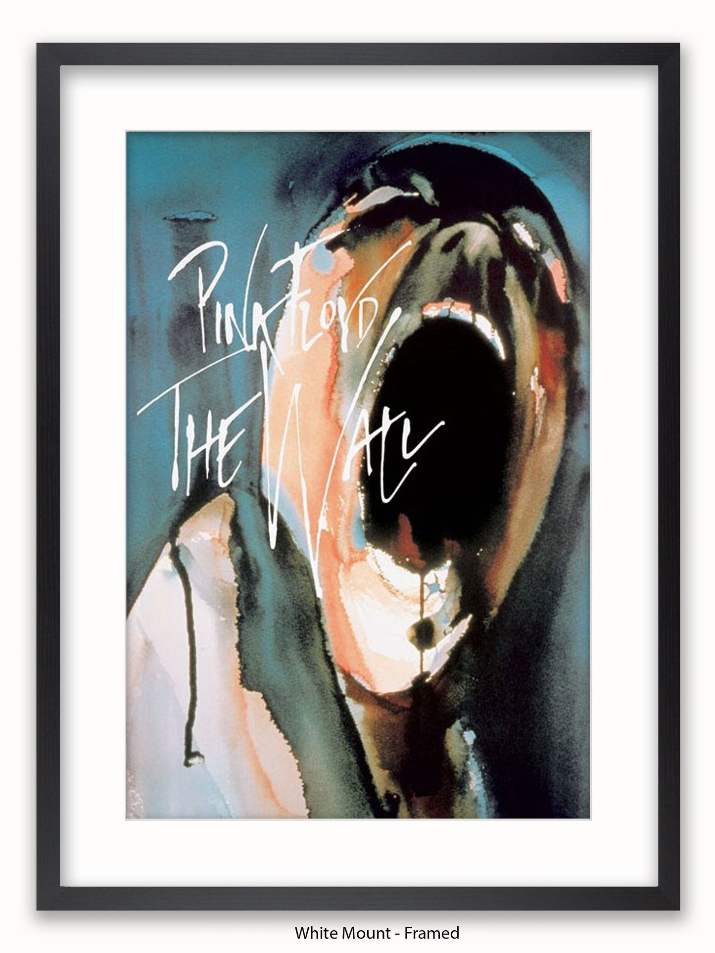 Pink Floyd The Wall Scream Poster