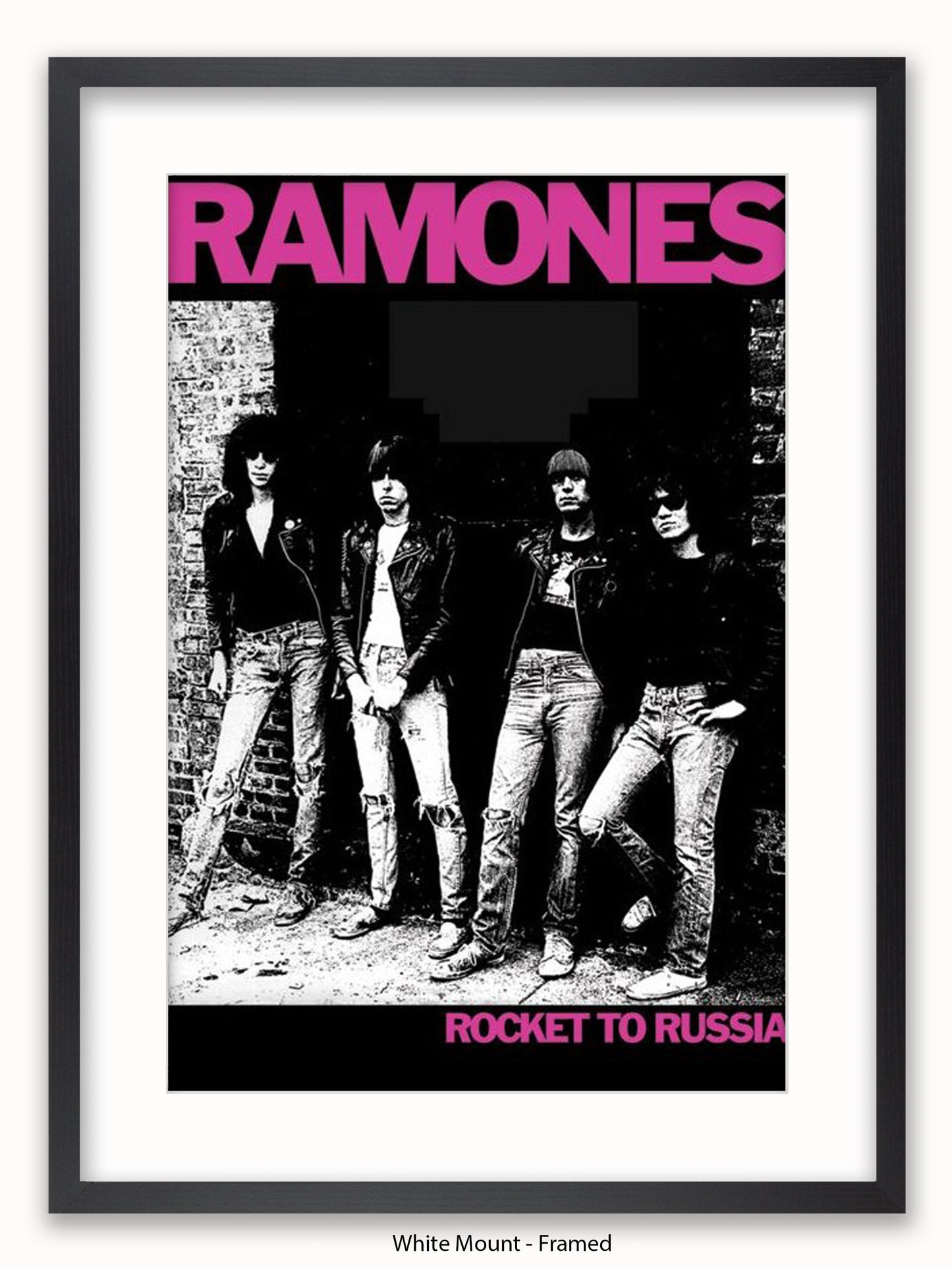 Ramones Rocket To Russia Poster