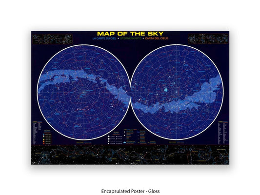 Map of the Sky | Wall Decor Poster