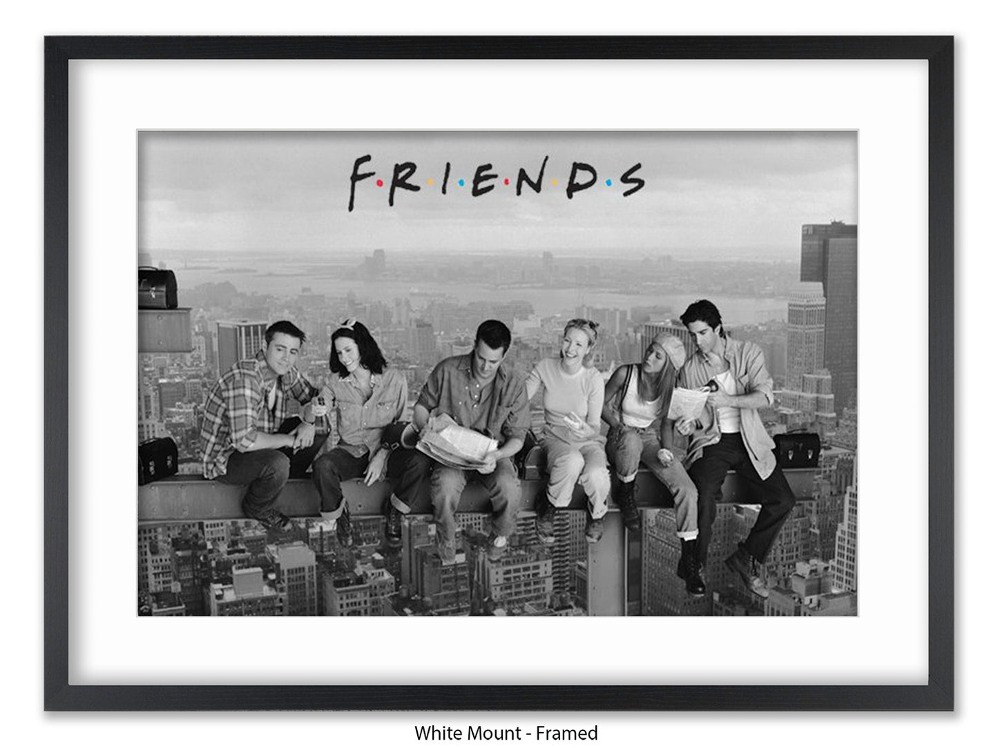 Friends | Skyscraper Lunch | Official Licensed TV Show Poster