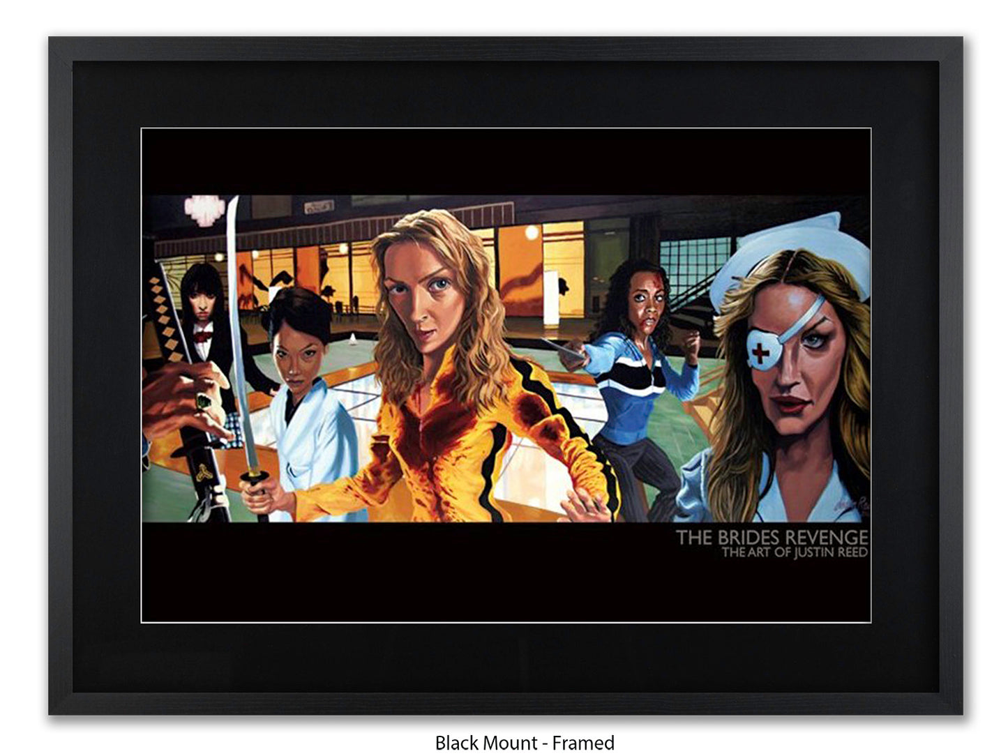 Kill Bill Art Poster The Bride's Revenge | Justin Reed