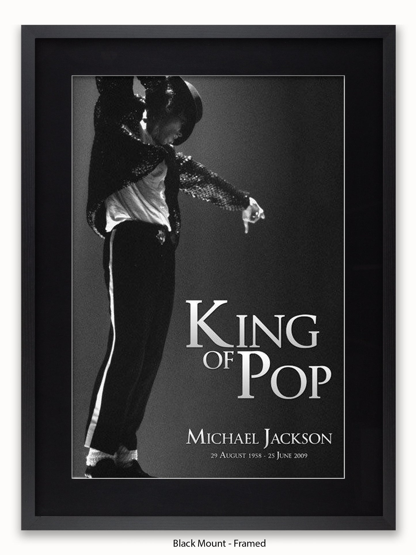 Michael Jackson King Of Pop Poster