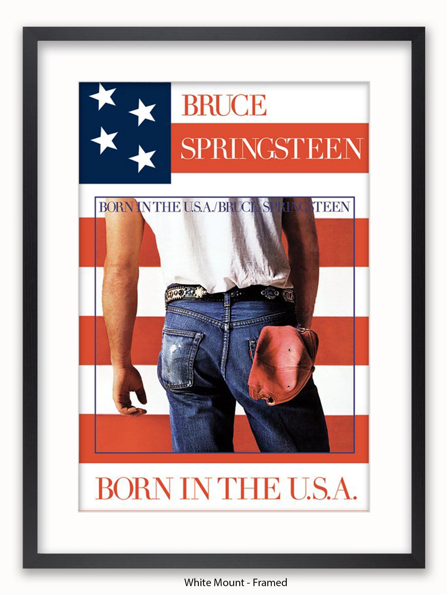Bruce Springsteen Born In The U.S.A Poster