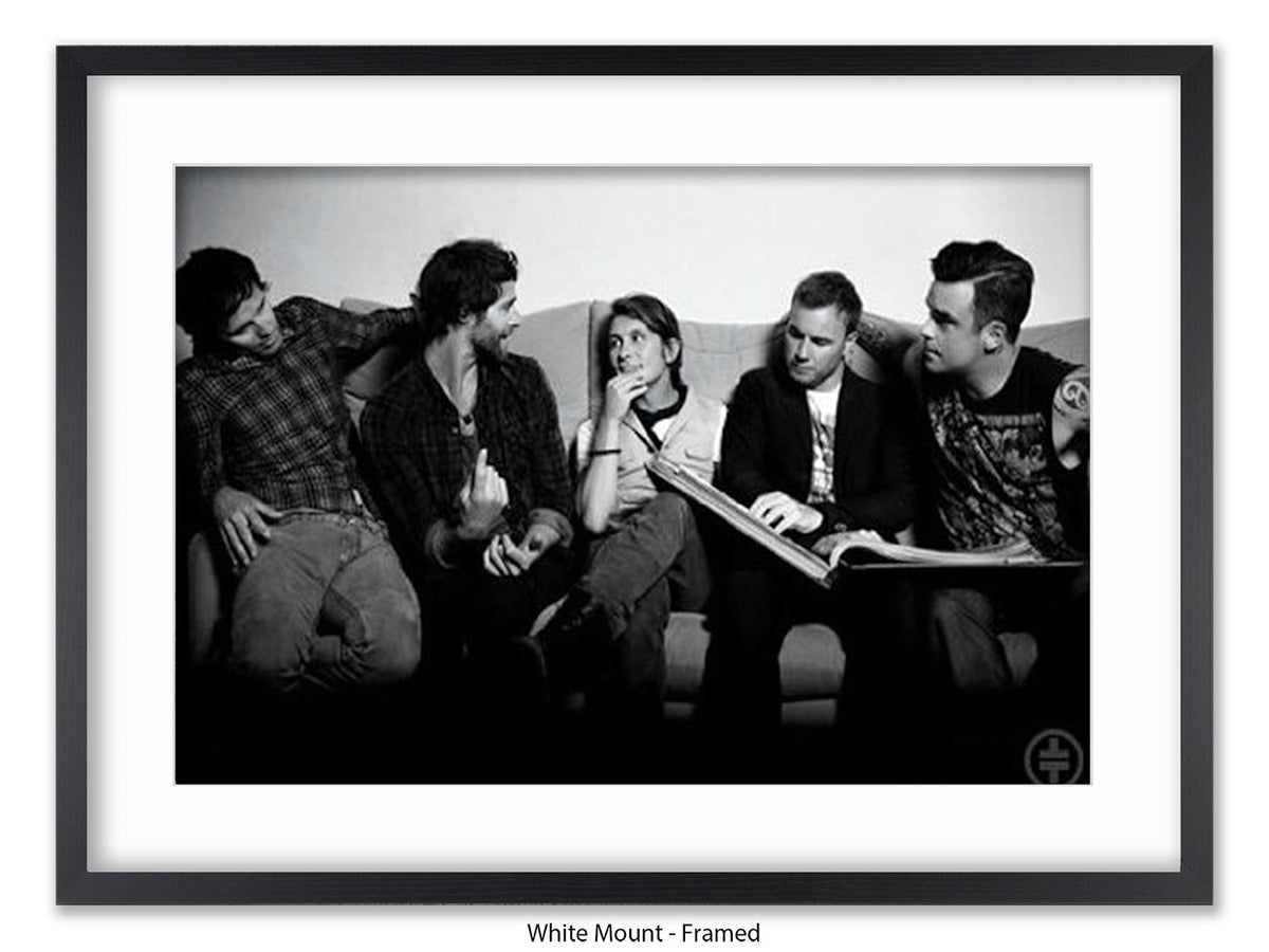 Take That Poster - Vintage 90s Pop Band Wall Art - Classic British Music Print