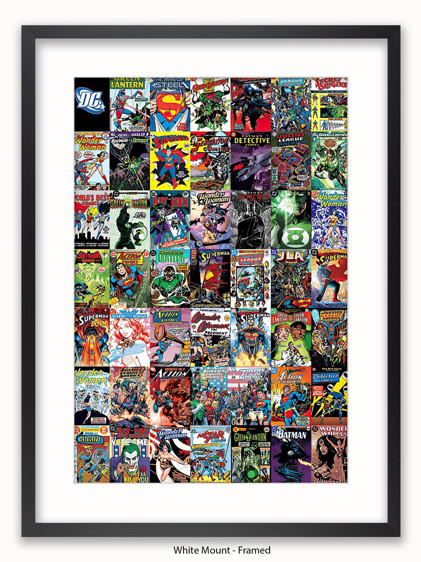 DC Heroes Montage Poster