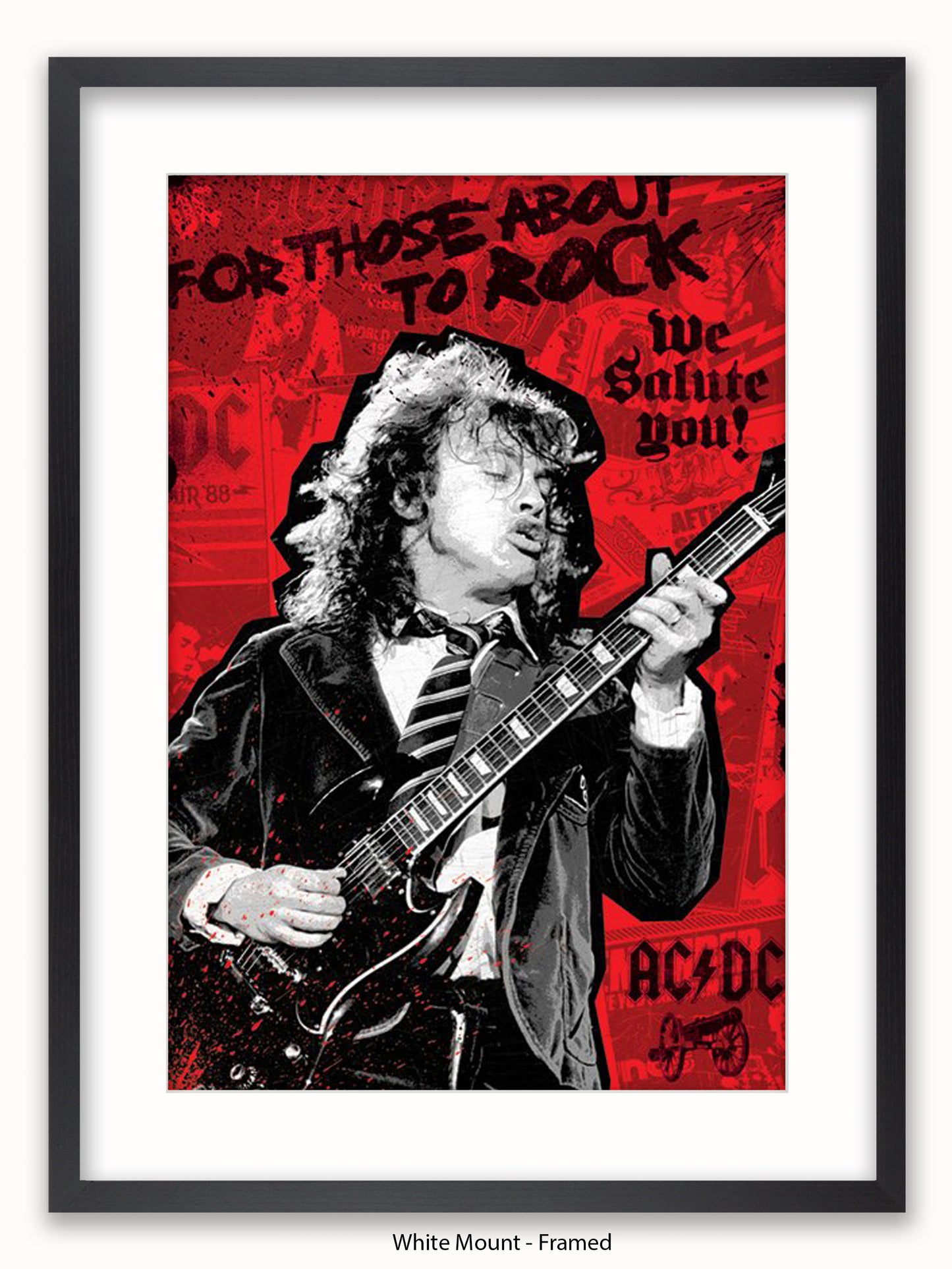 AC/DC For Those About To Rock Poster