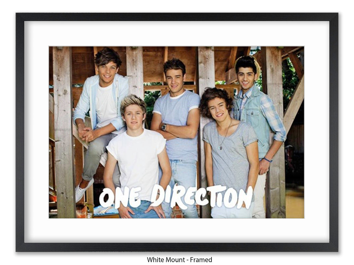 One Direction Poster - Vintage Pop Band Wall Art - 1D Music Print for Fans