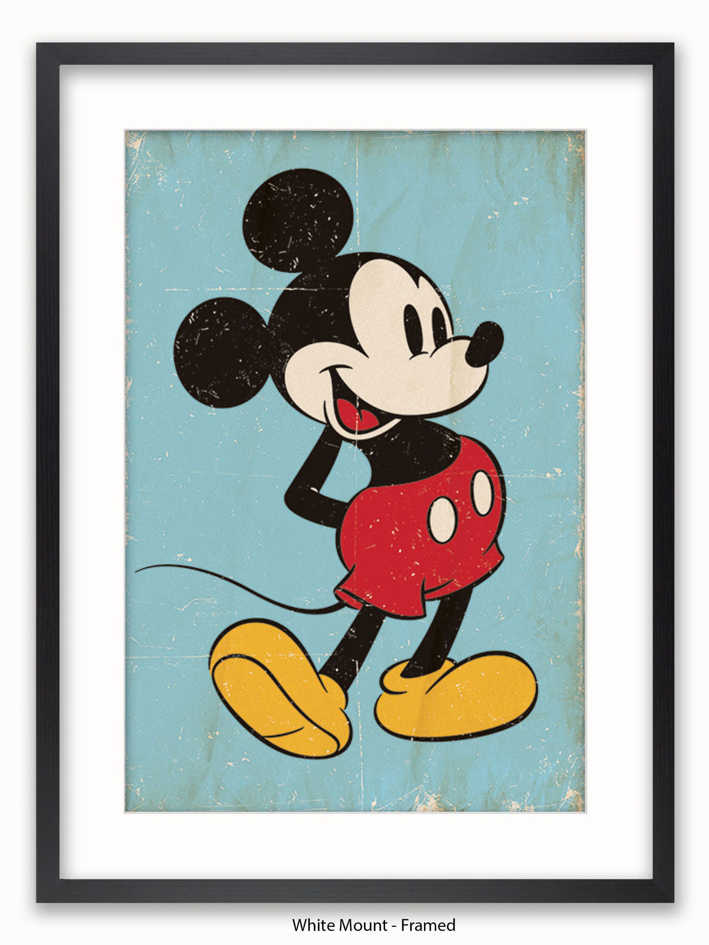 Mickey Mouse Retro Poster