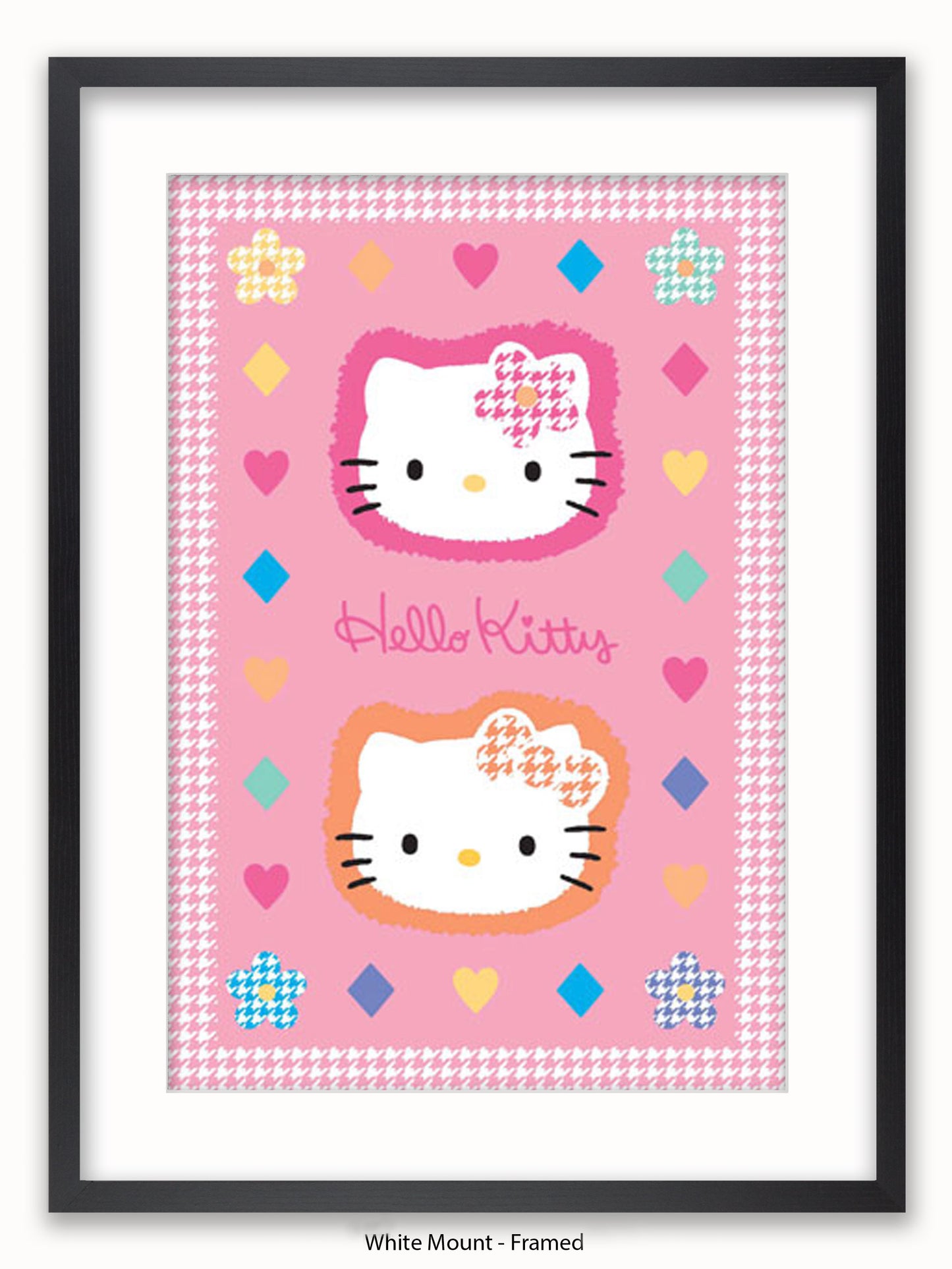 Hello Kitty Pink Poster