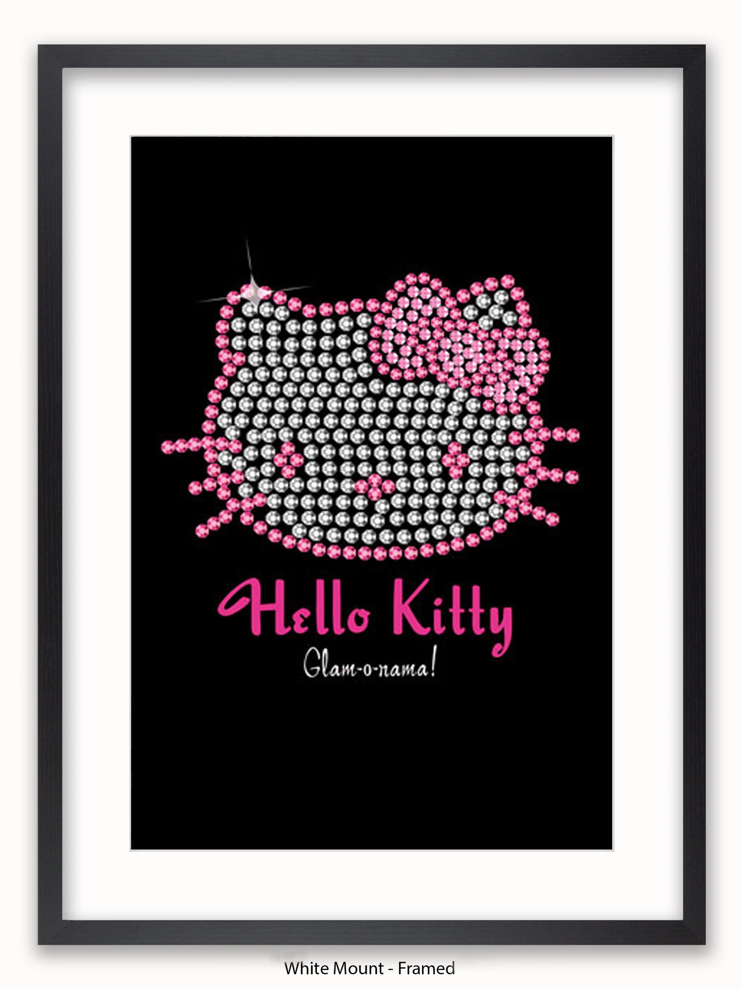 Hello Kitty Bling Poster