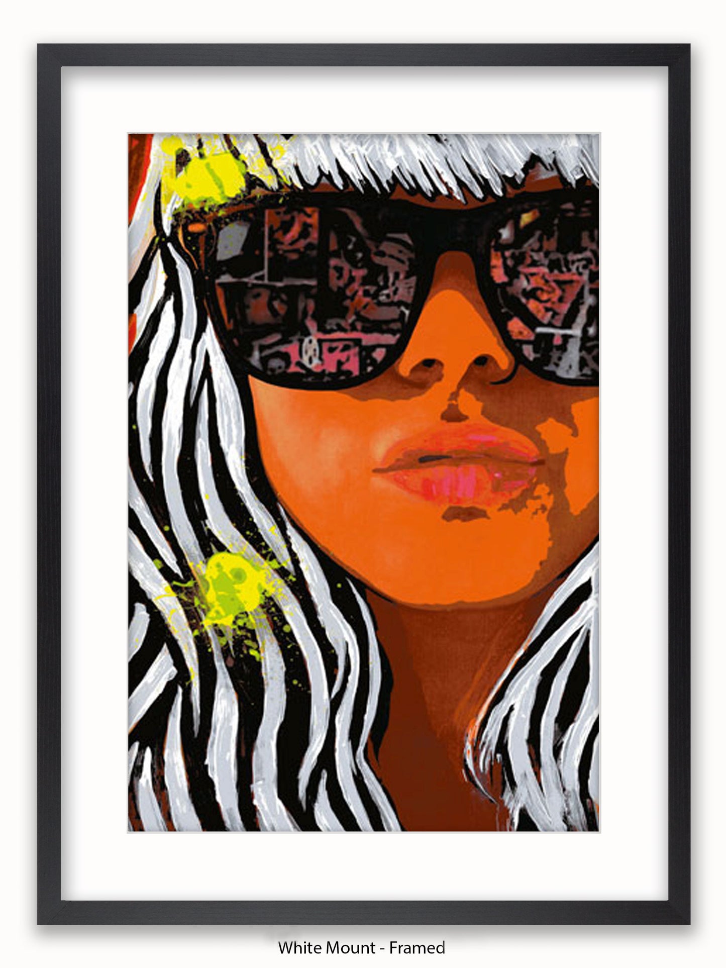 Frank E Hollywood Gaga Poster