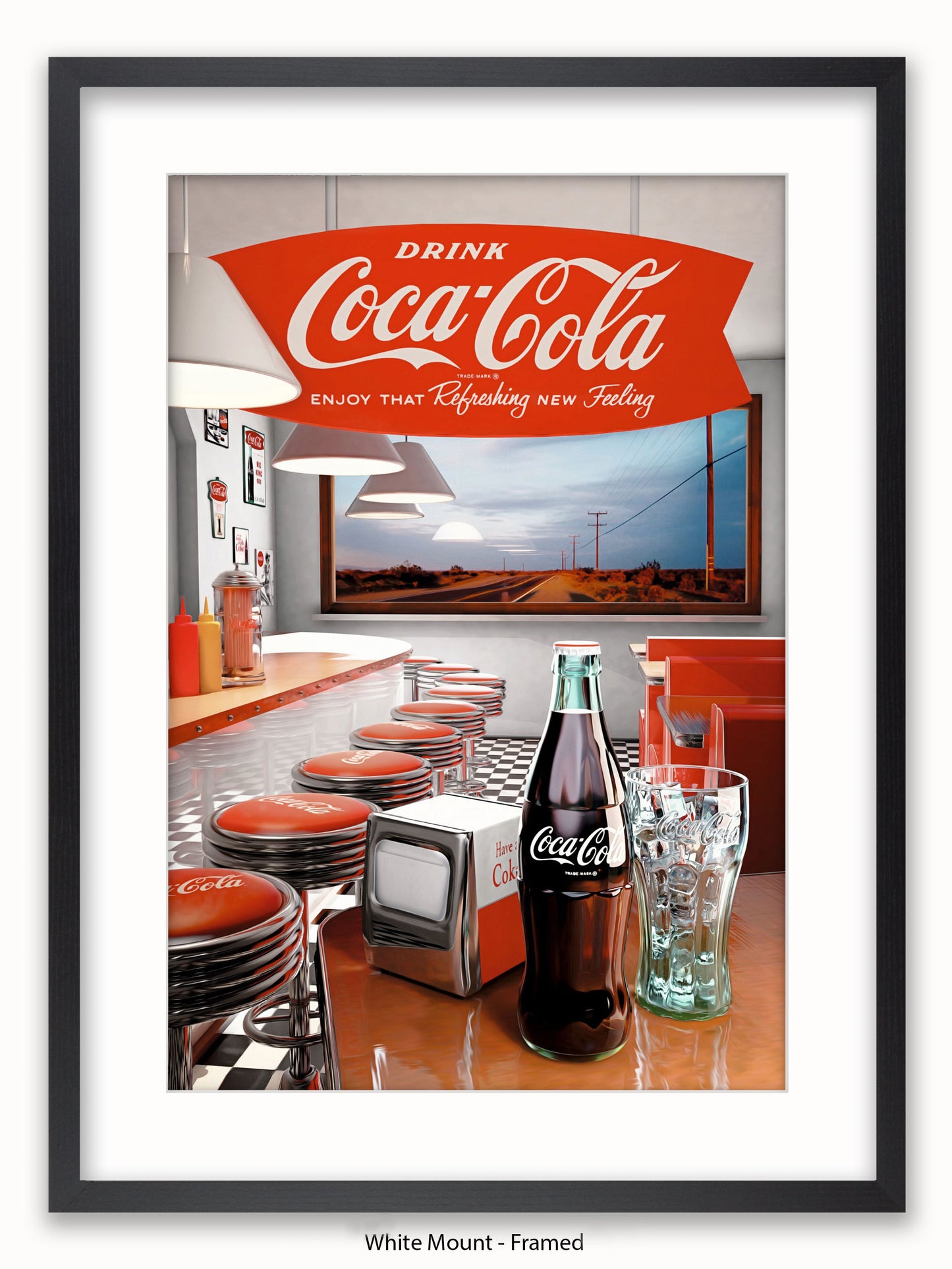 Coca Cola Diner Poster