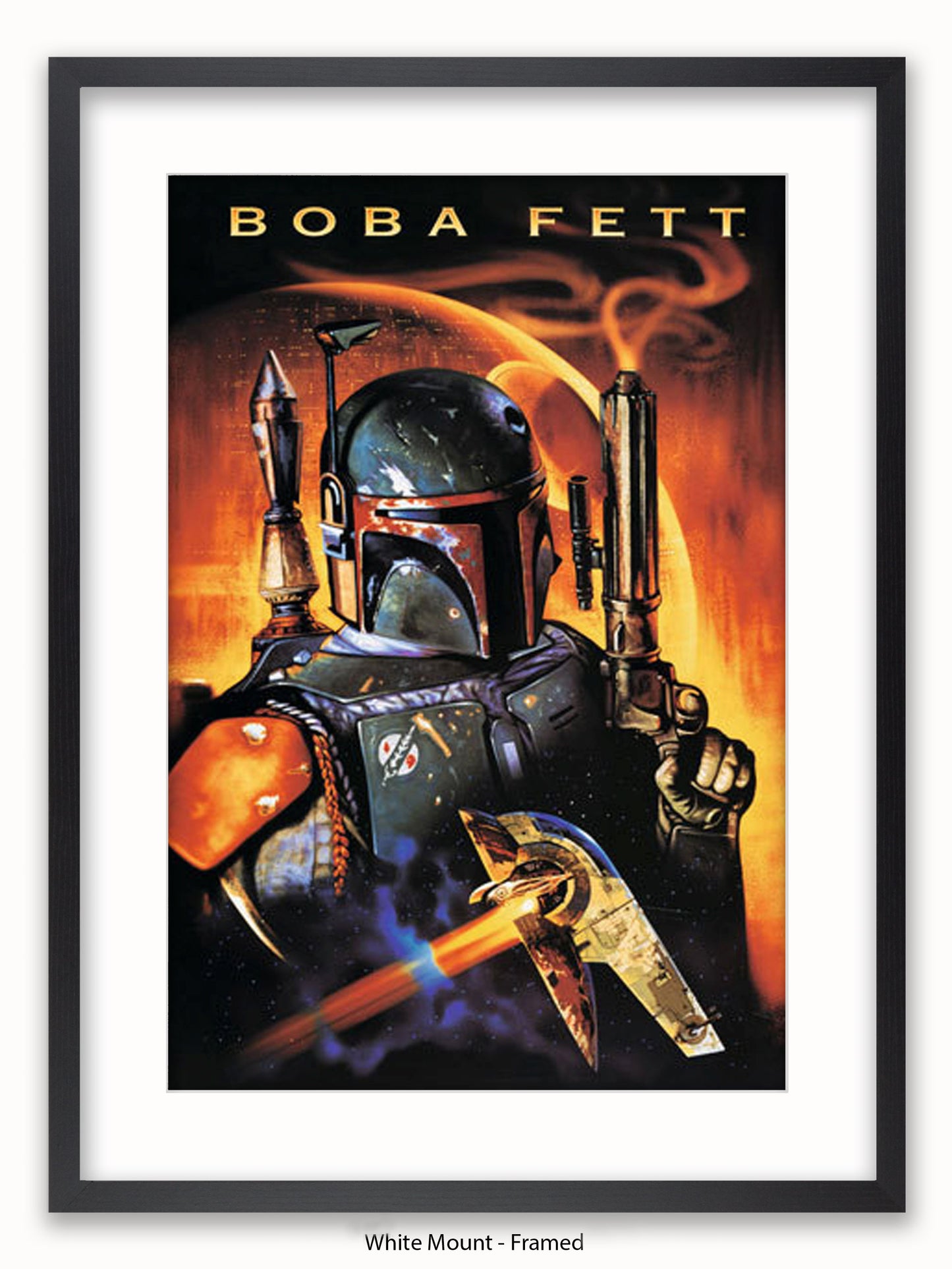 Star Wars Bob Fett Poster