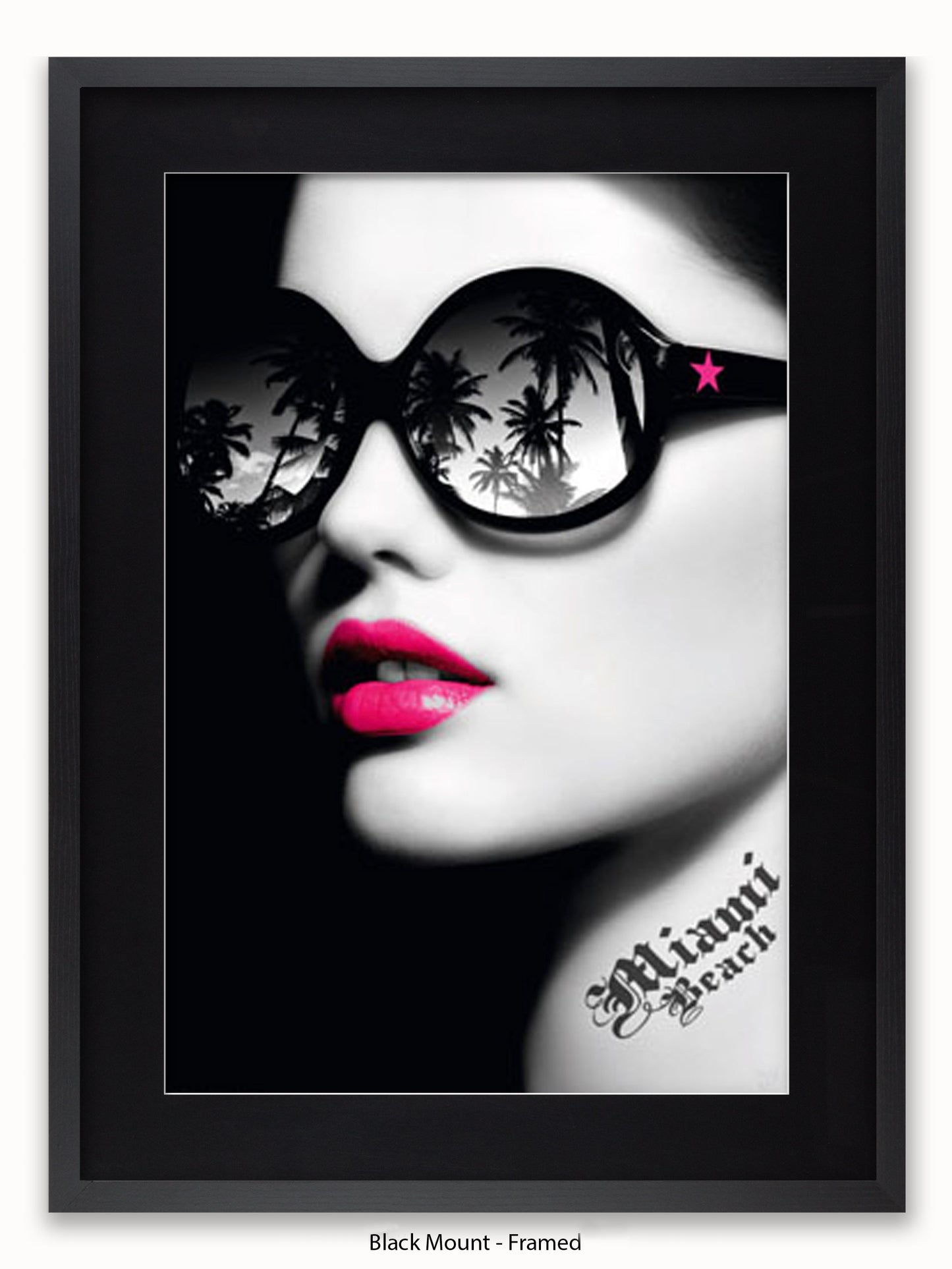Miami Beach Girl Poster