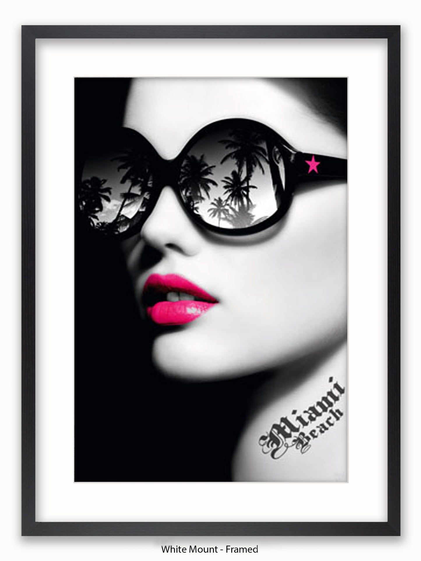 Miami Beach Girl Poster