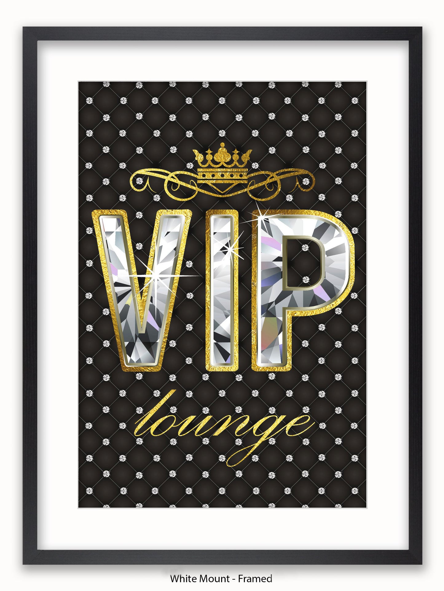 VIP Lounge II Bling Poster