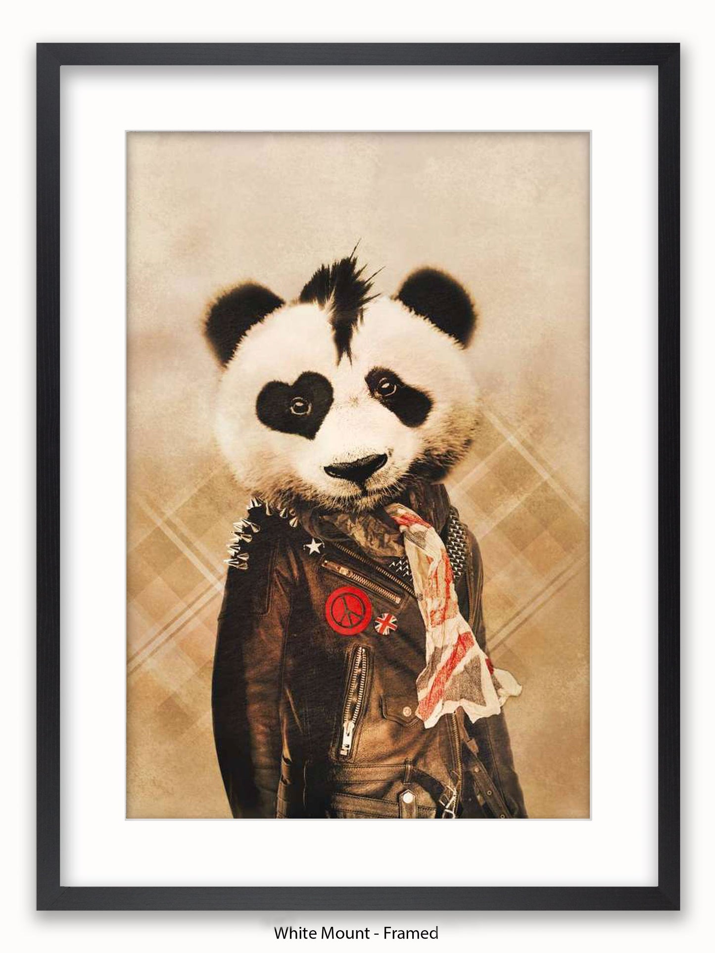 Panda Punk Poster