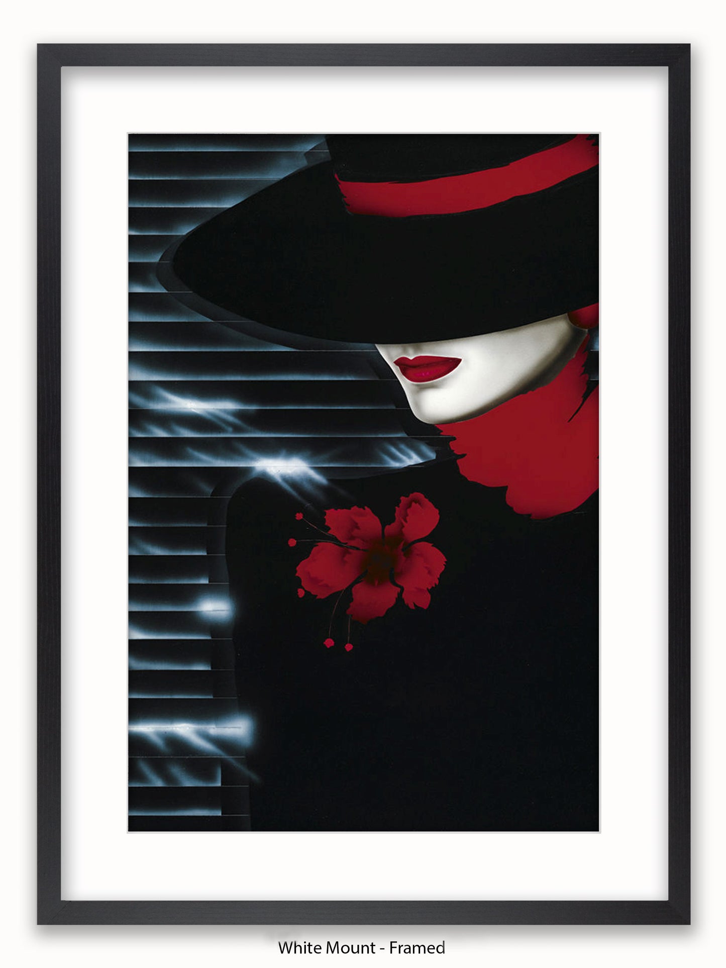 B Bahner Scarlet Lady Poster