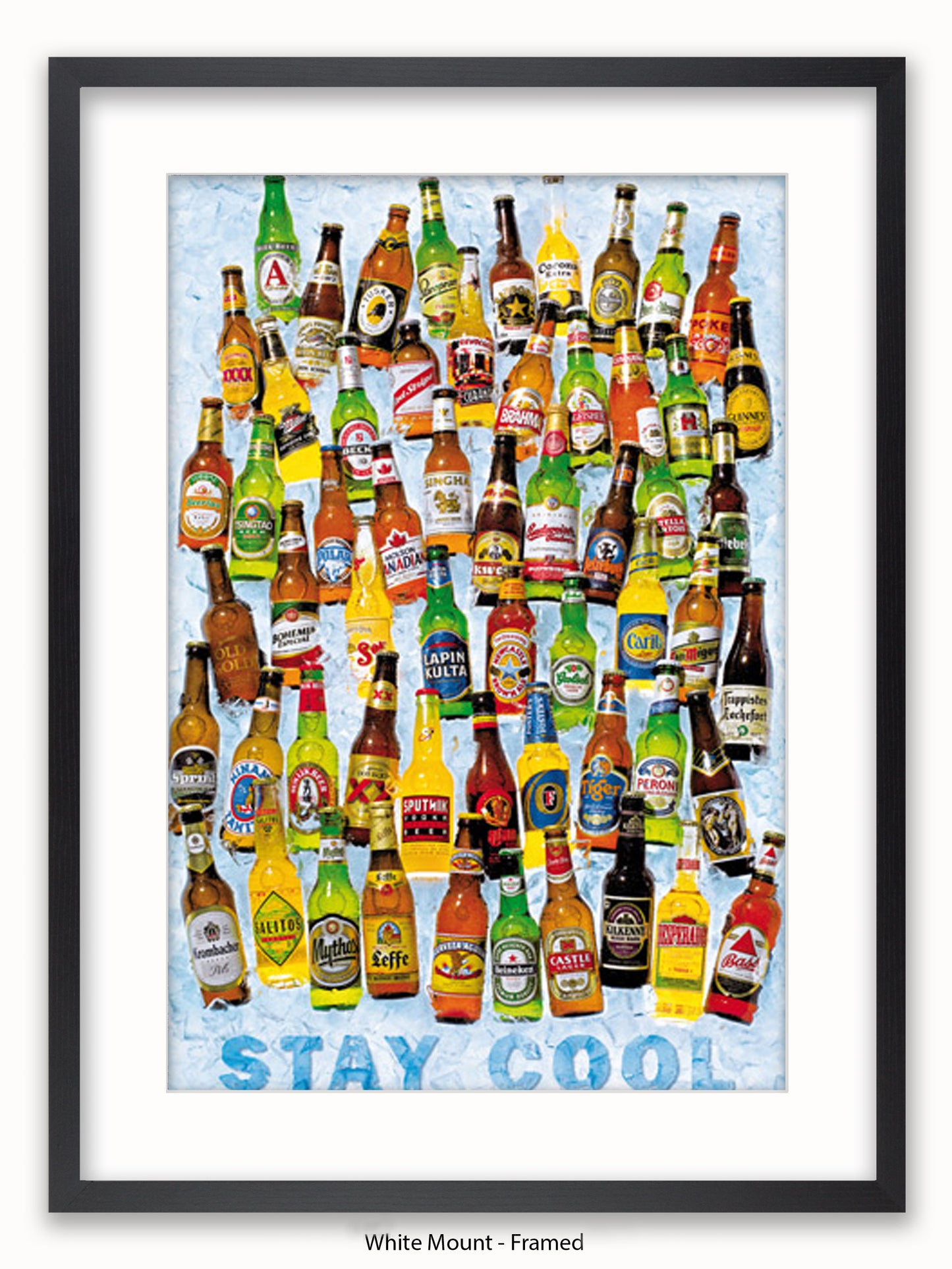 Beers Stay Cool Poster